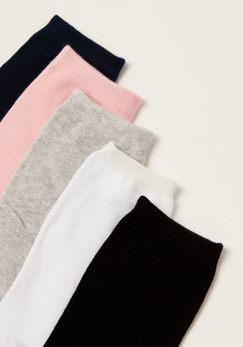 Gloo Solid Socks - Set of 5-Underwear and Socks-image-2