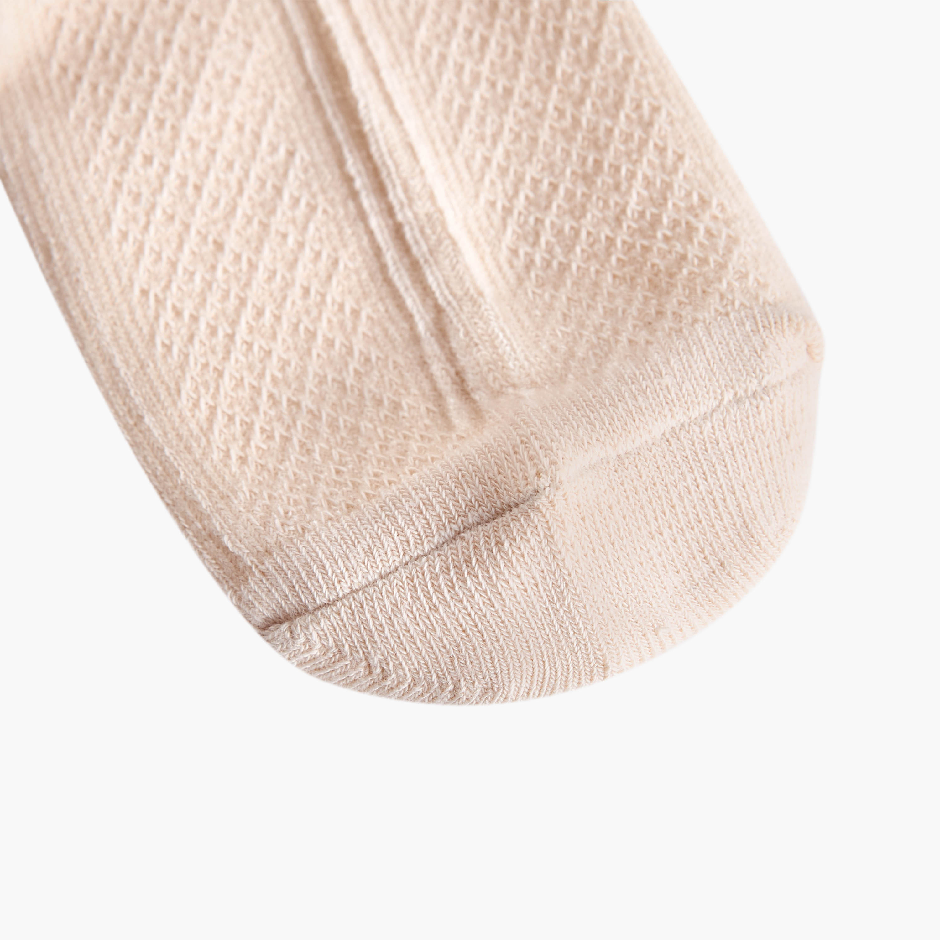 جوارب مضلعة بطول الكاحل وحواف مطاطية من جلوو - طقم من 5 أزواج-girls-accessories-socks-image-3