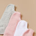 Gloo Ribbed Ankle-Length Socks with Cuffed Hem - Pack of 5-Socks-thumbnail-2