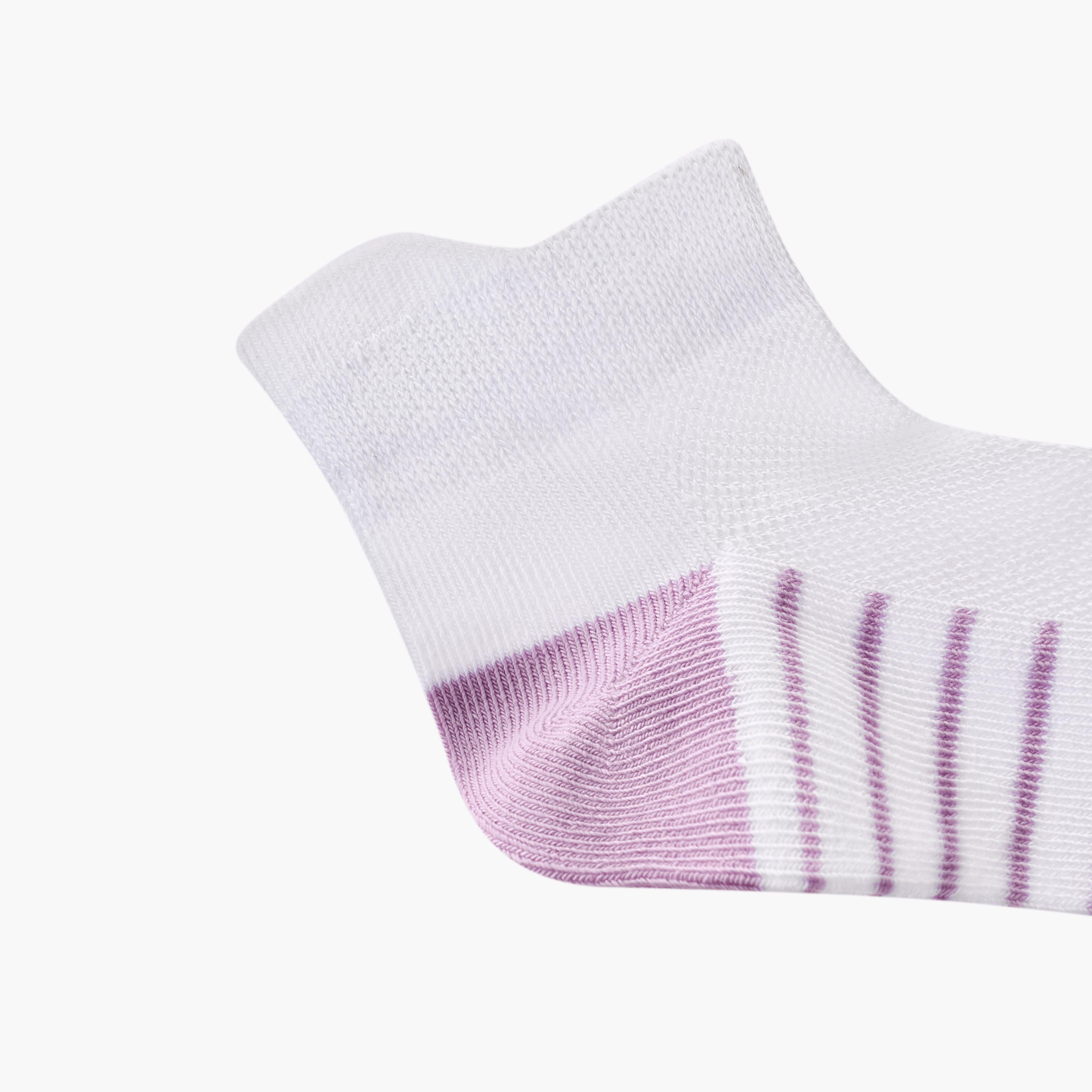 Pack of 3 Juniors Girls Socks with Stripes-girls-accessories-socks-image-3