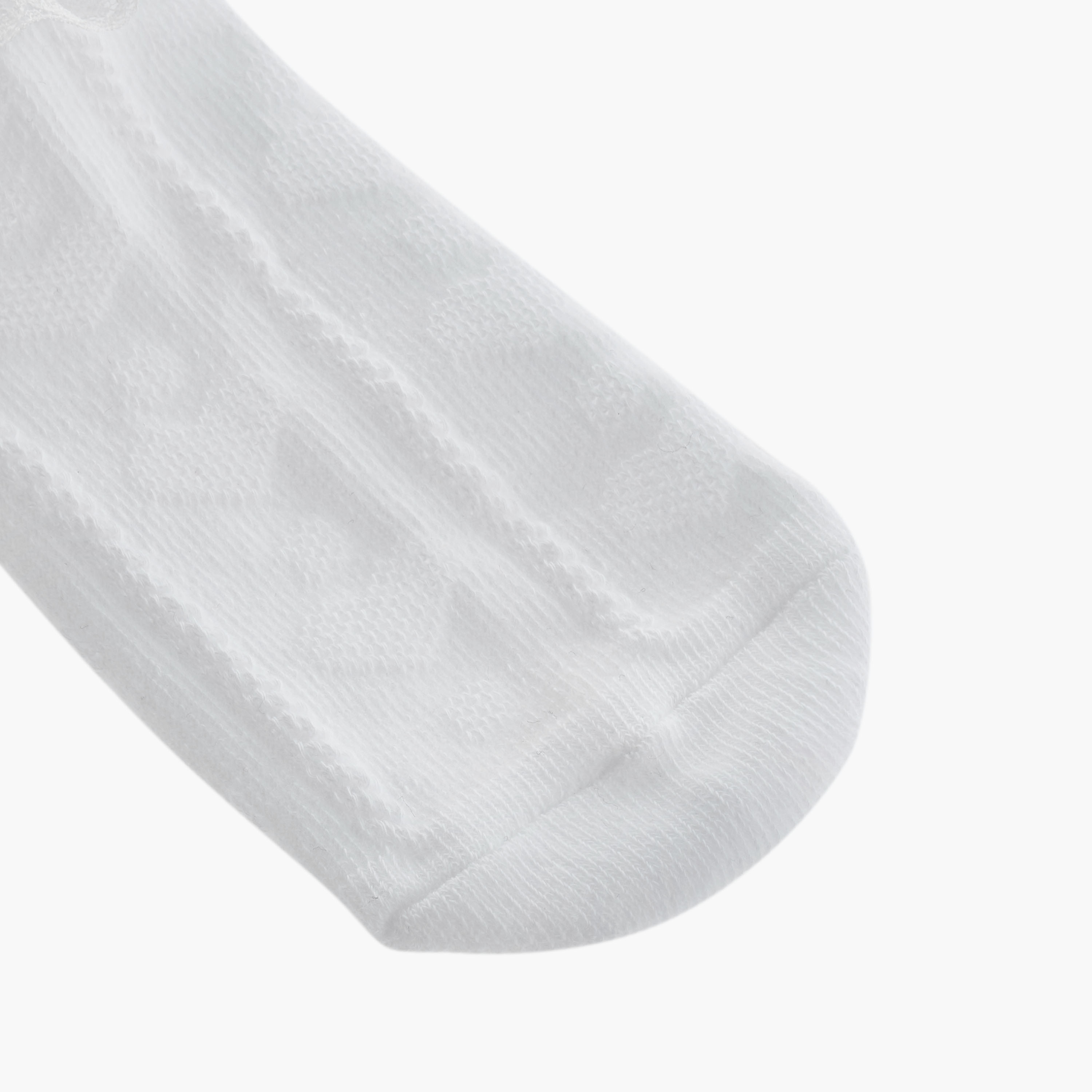 Juniors Textured Ankle Length Socks with Frill Trim - Set of 3-girls-accessories-socks-image-3