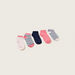 Gloo Printed Ankle-Length Socks with Cuffed Hem - Pack of 5-Multipacks-thumbnail-0