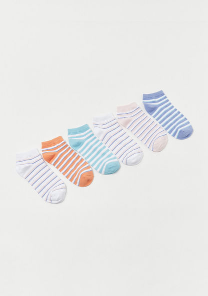 Gloo Striped Socks - Set of 6-Socks-image-0