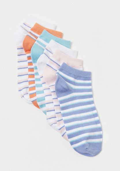 Gloo Striped Socks - Set of 6-Socks-image-1