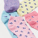 Gloo Butterfly Print Socks - Set of 5-Socks-thumbnailMobile-3