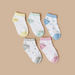 Gloo Textured Ankle Length Socks - Set of 5-Underwear and Socks-thumbnailMobile-0