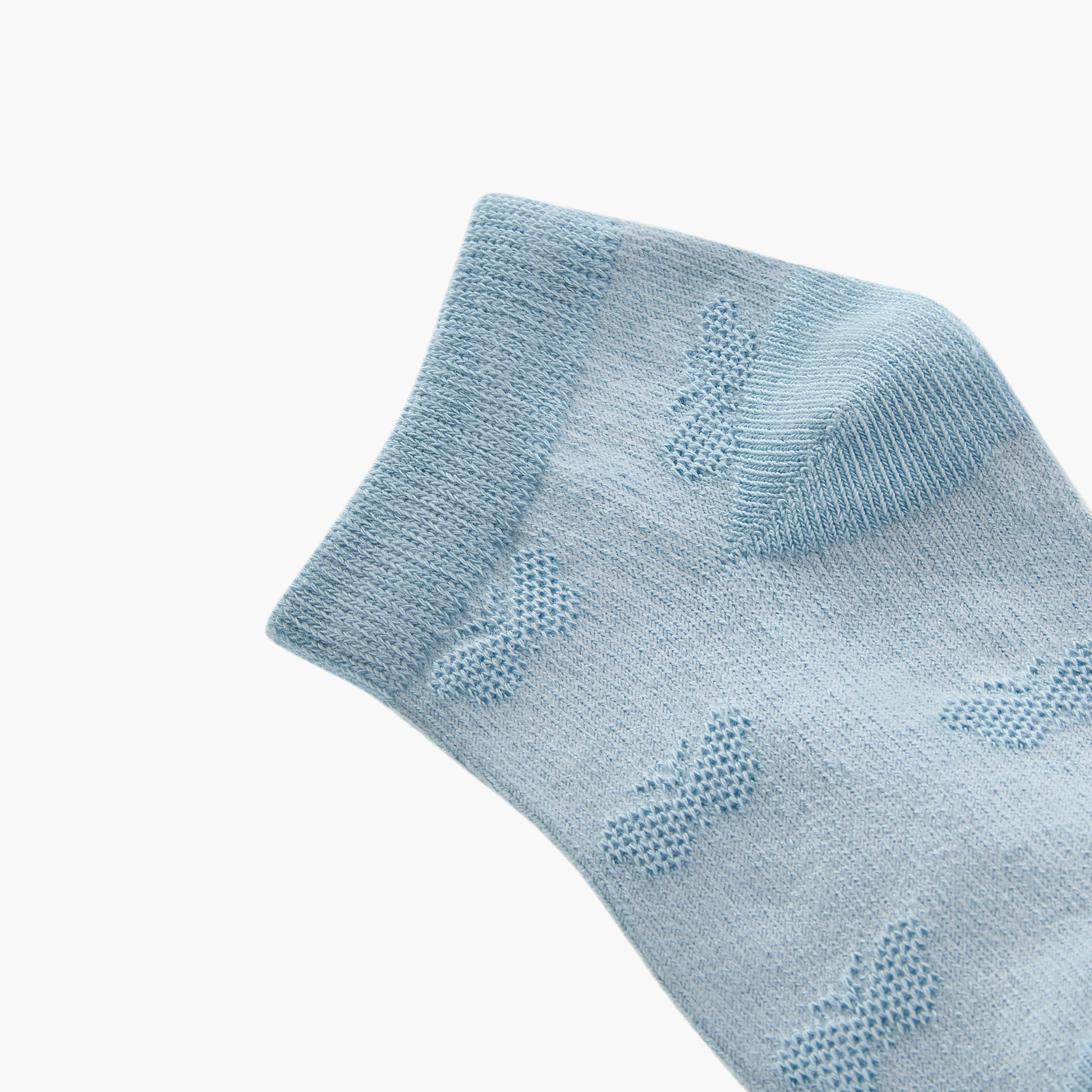 Gloo Textured Ankle Length Socks - Set of 5-girls-accessories-socks-image-4