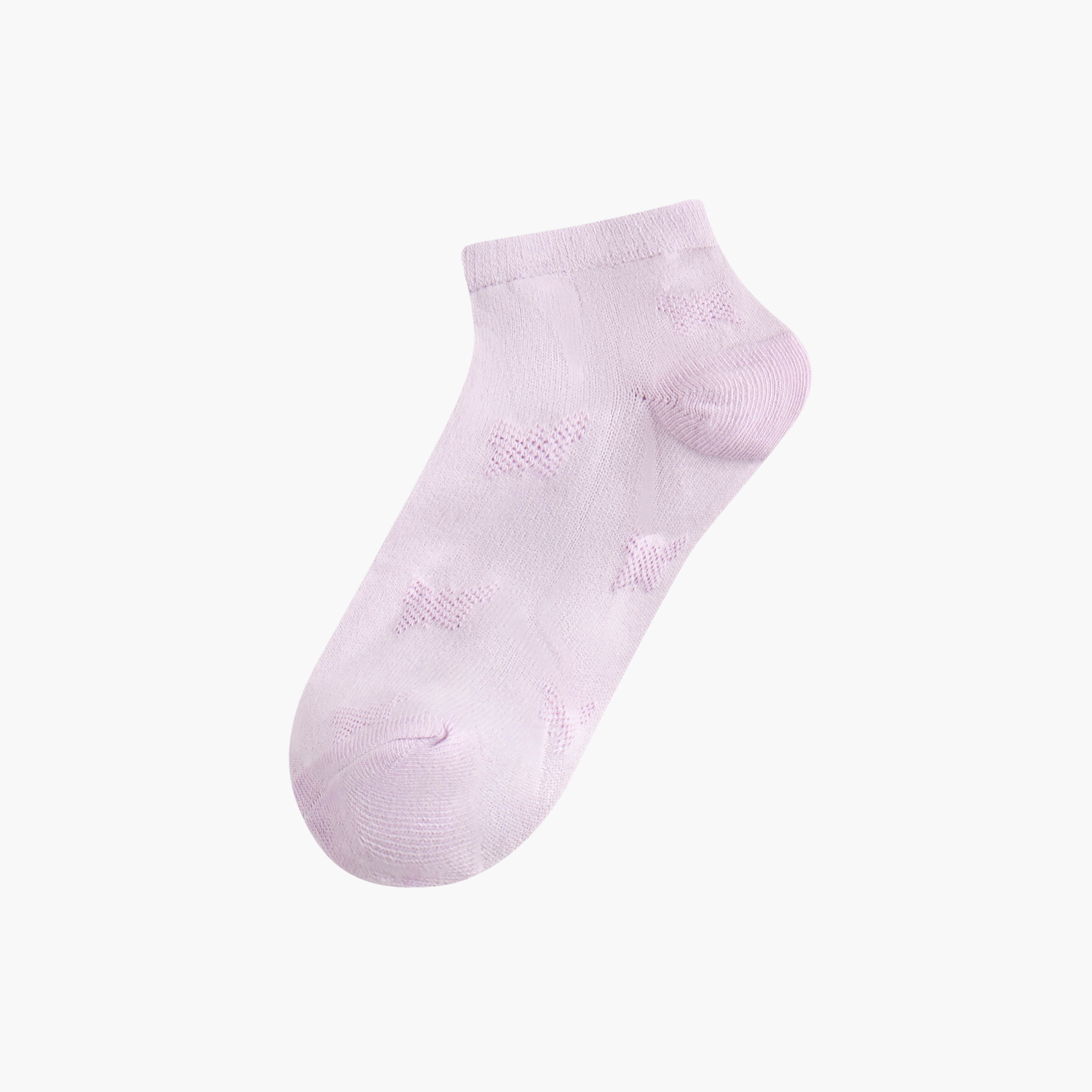 Juniors Colourblock Ankle Length Socks - Set of 3-girls-accessories-socks-image-2