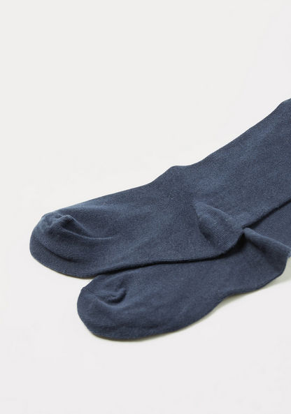 Gloo Solid Tights with Elasticated Waistband-Socks-image-2