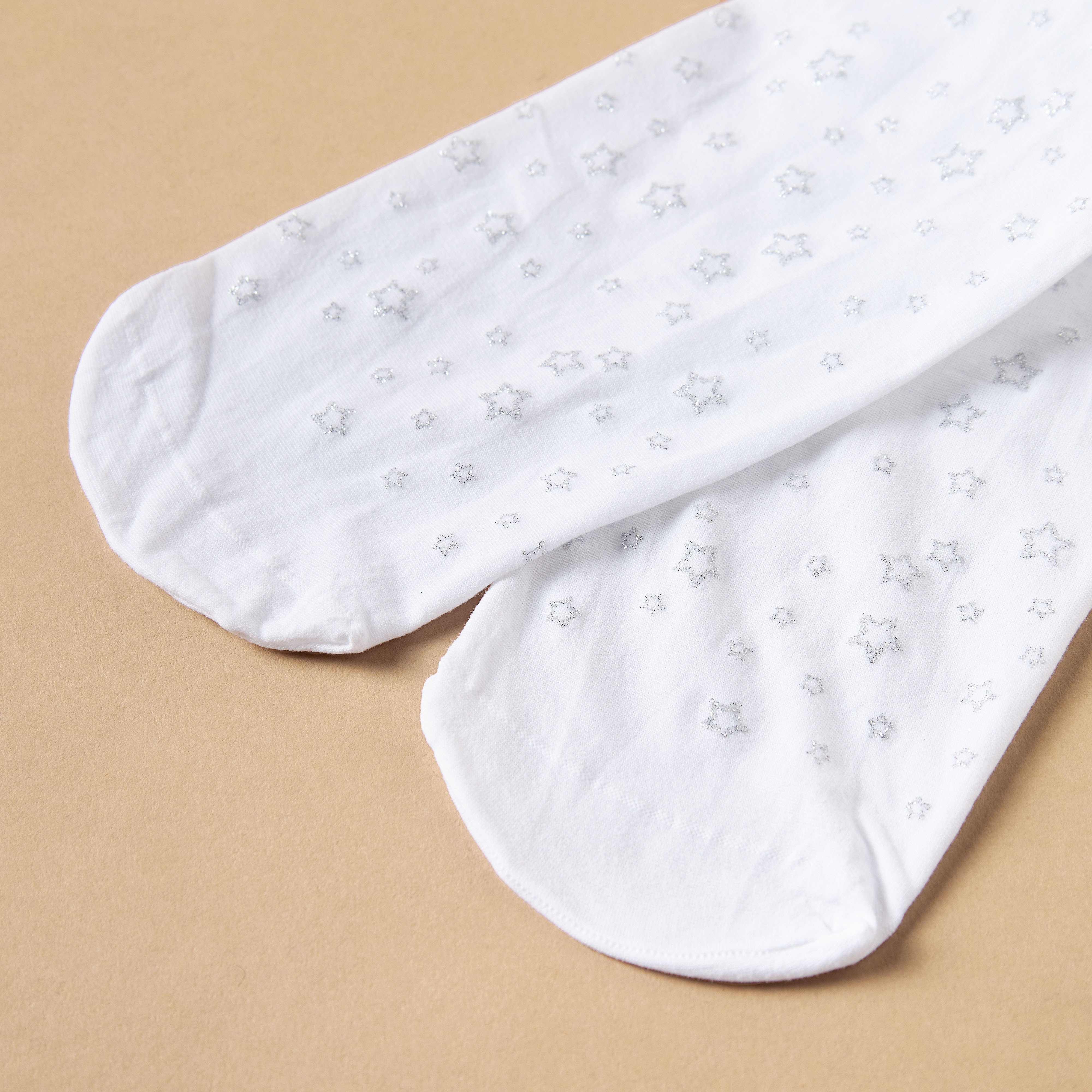 كولون بخصر مطّاطي وطبعات من جلو-girls-accessories-socks-image-3