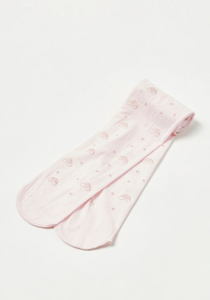 Gloo Printed Tights with Elasticised Waistband-Socks-image-0