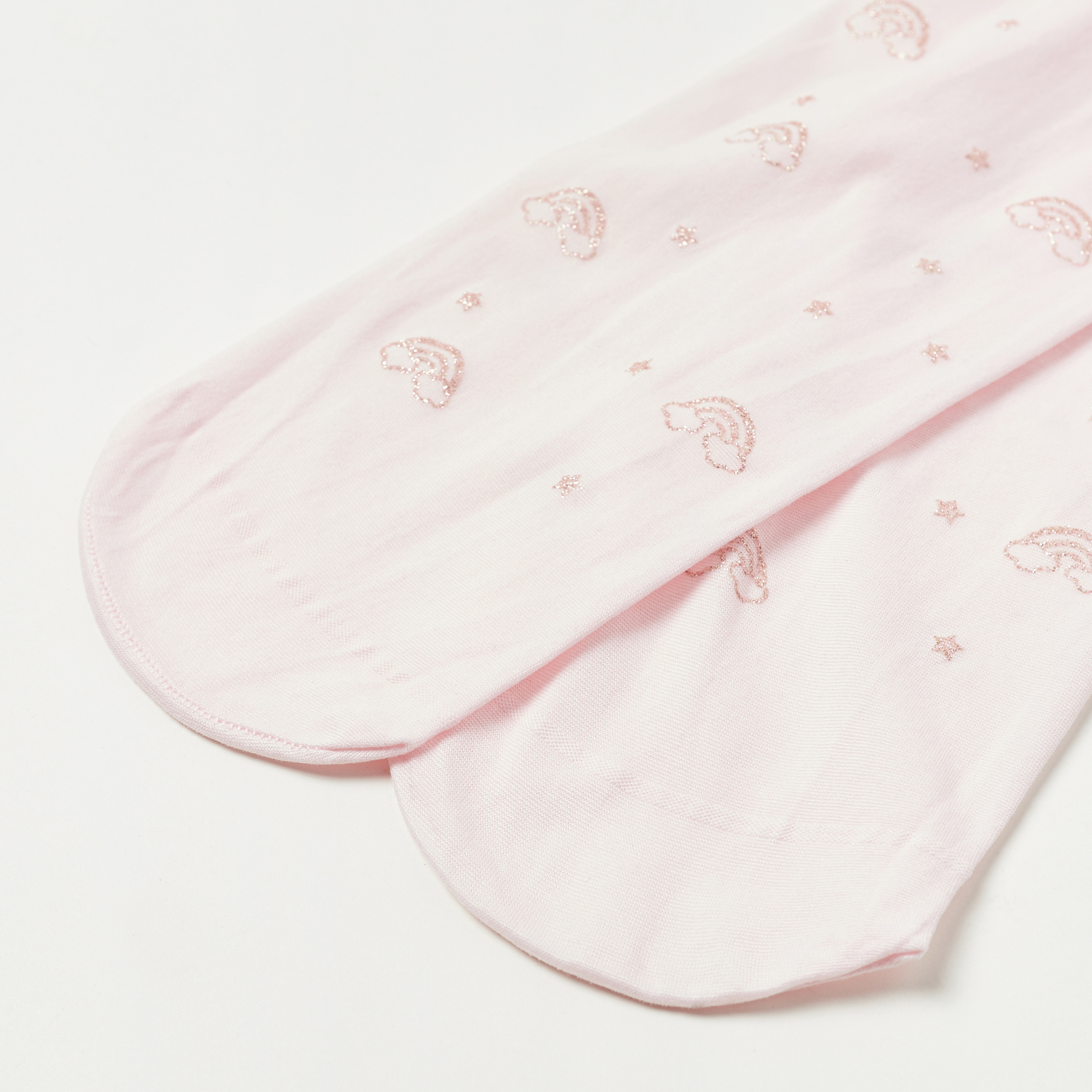 كولون بخصر مطّاطي وطبعات من جلو-girls-accessories-socks-image-3