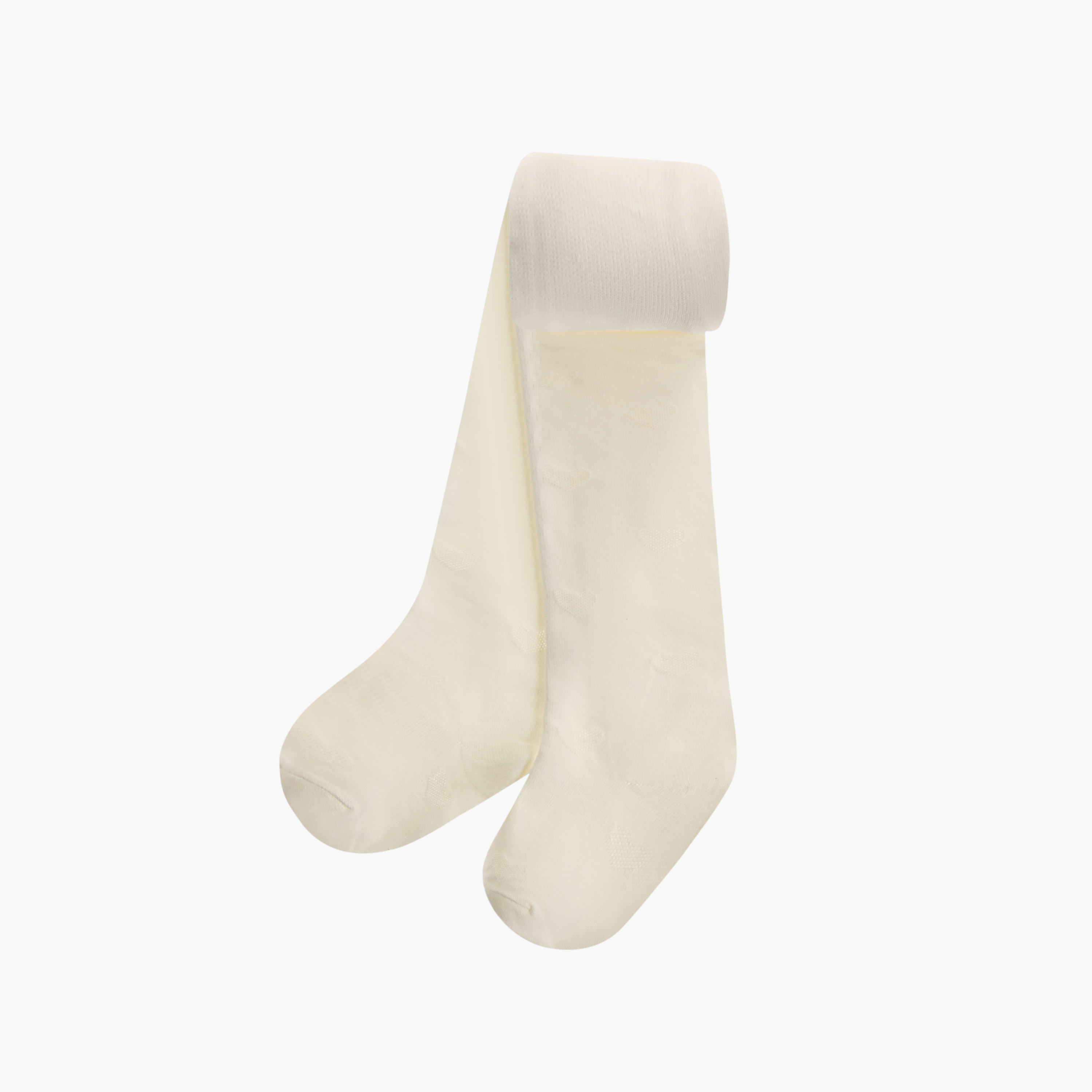 Juniors Heart Textured Tights with Elasticated Waistband - Set of 2-baby-girls-accessories-socks-image-3