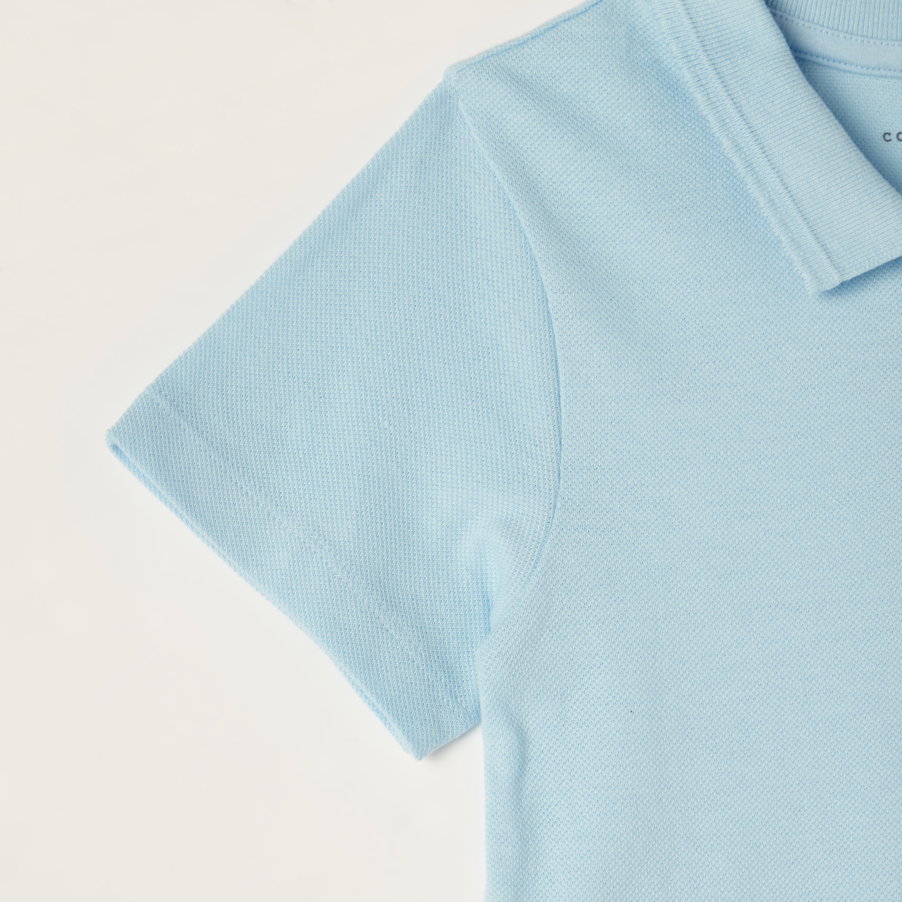 Juniors Solid Short Sleeves Polo T-shirt-girls-clothing-tshirts-image-3