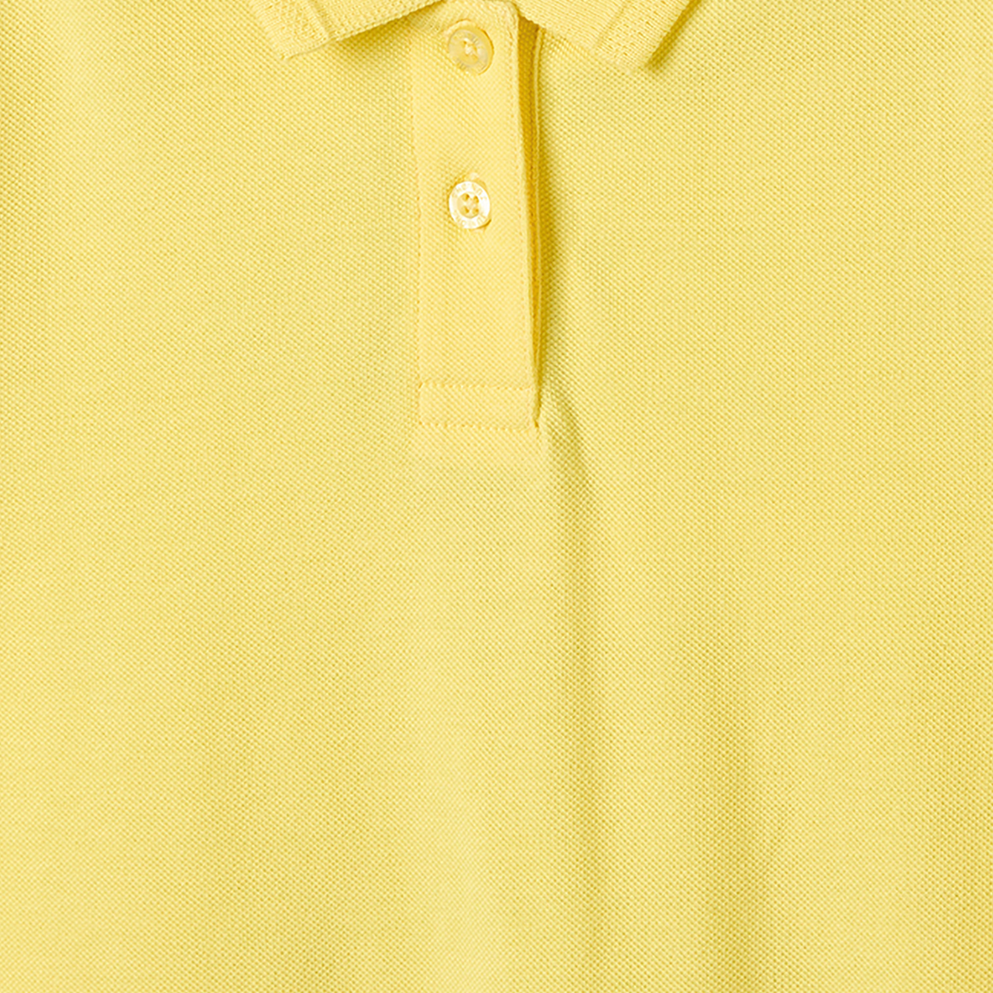 Juniors Solid Short Sleeves Polo T-shirt-girls-clothing-schoolwear-tshirts-image-4
