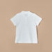 Juniors Solid Short Sleeves Polo T-shirt-T Shirts-thumbnailMobile-3