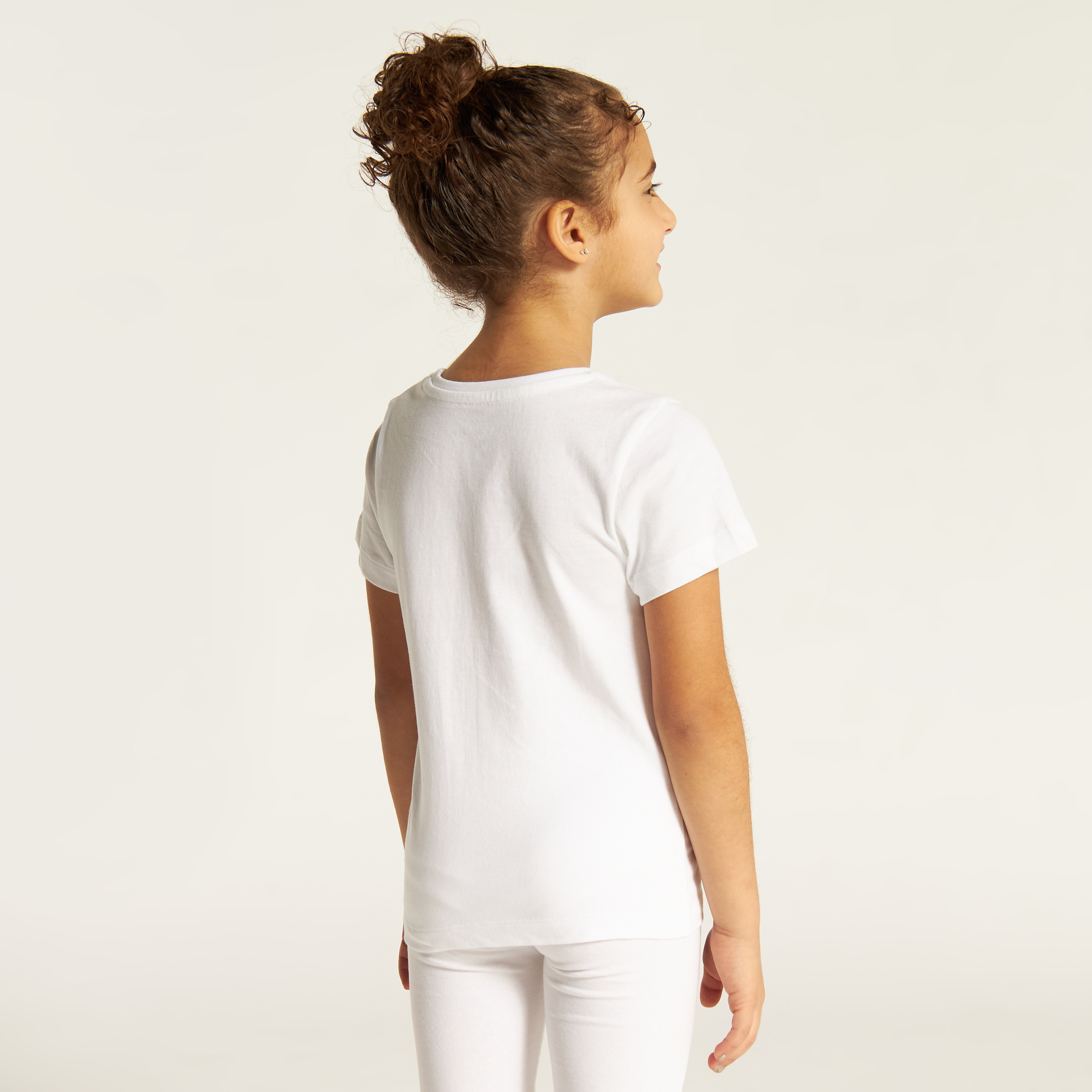 تيشيرت بياقة مستديرة وأكمام قصيرة وطبعات من جونيورز-girls-clothing-schoolwear-tshirts-image-4