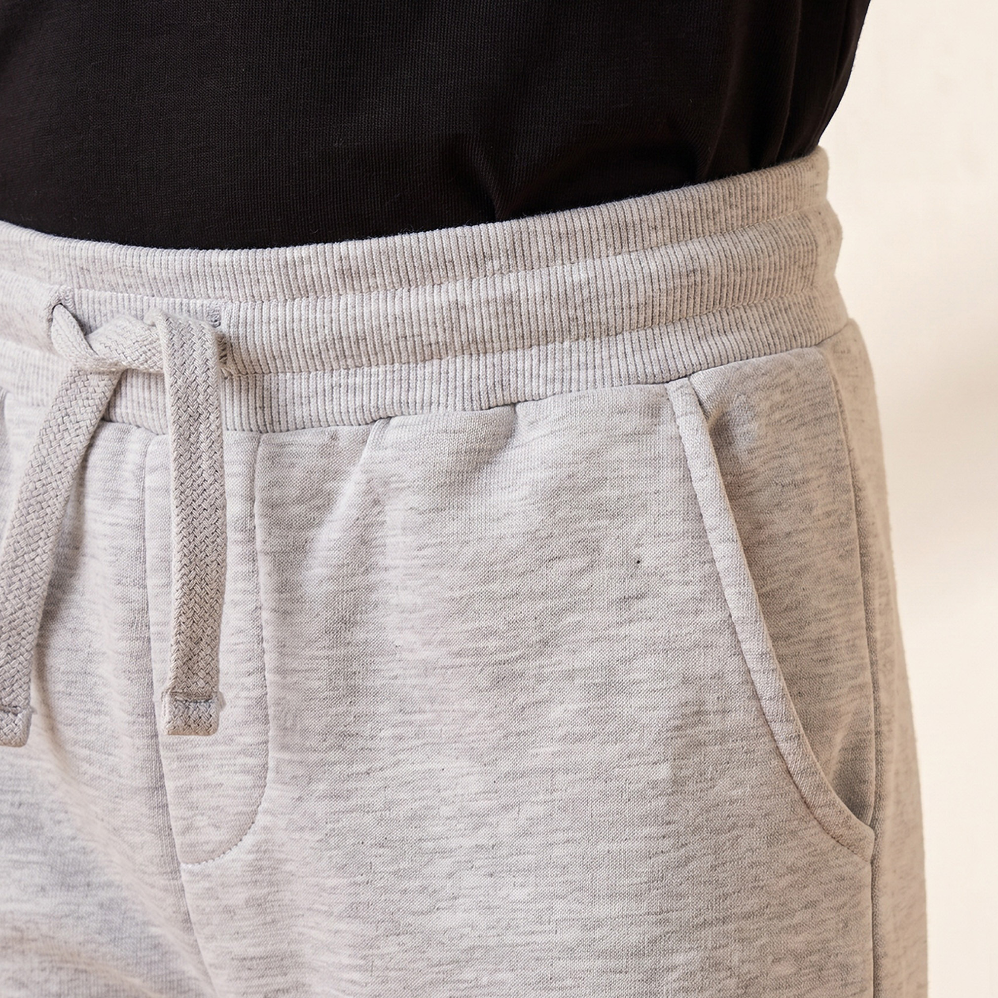 بنطلون رياضي سادة بجيوب ورباط إغلاق من جونيورز-girls-clothing-schoolwear-bottoms-joggers-image-5