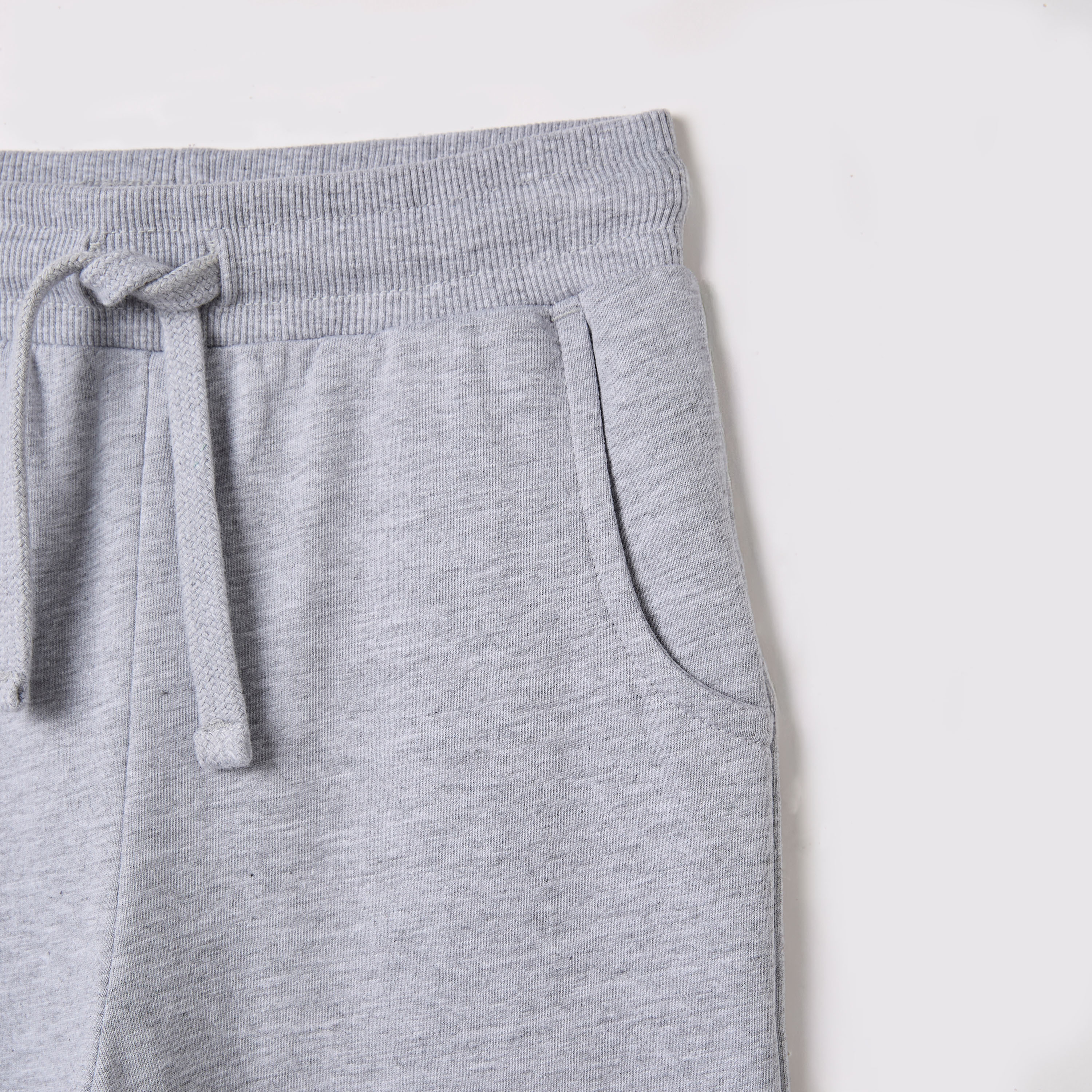 Juniors Solid Joggers with Drawstring Closure and Pockets-girls-clothing-schoolwear-bottoms-joggers-image-6