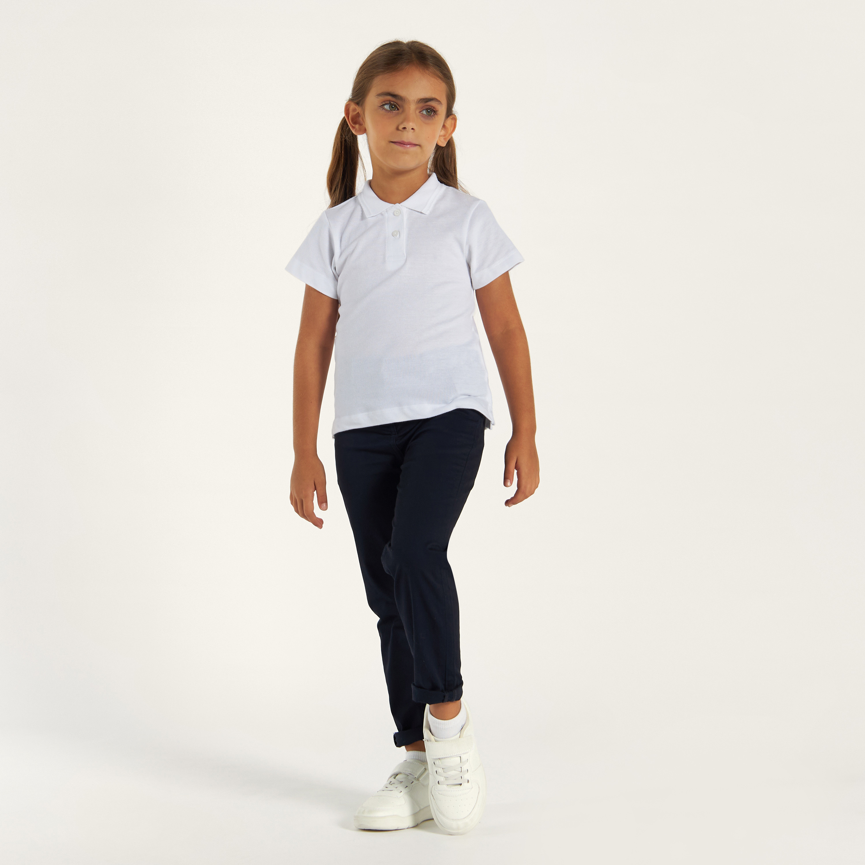 بنطلون سادة بجيوب وزر إغلاق من جونيورز-girls-clothing-bottoms-jeansandjeggings-image-2