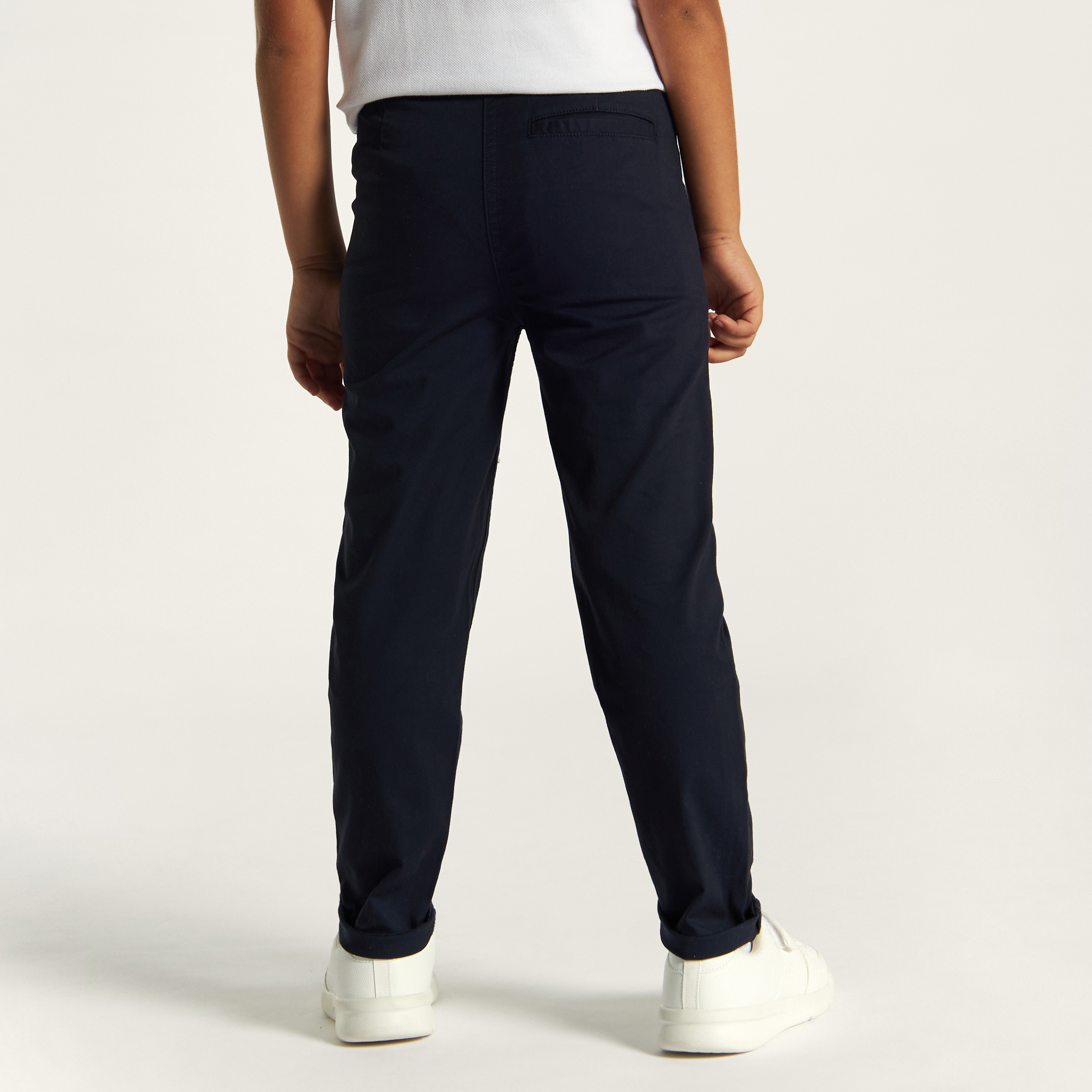بنطلون سادة بجيوب وزر إغلاق من جونيورز-girls-clothing-bottoms-jeansandjeggings-image-4