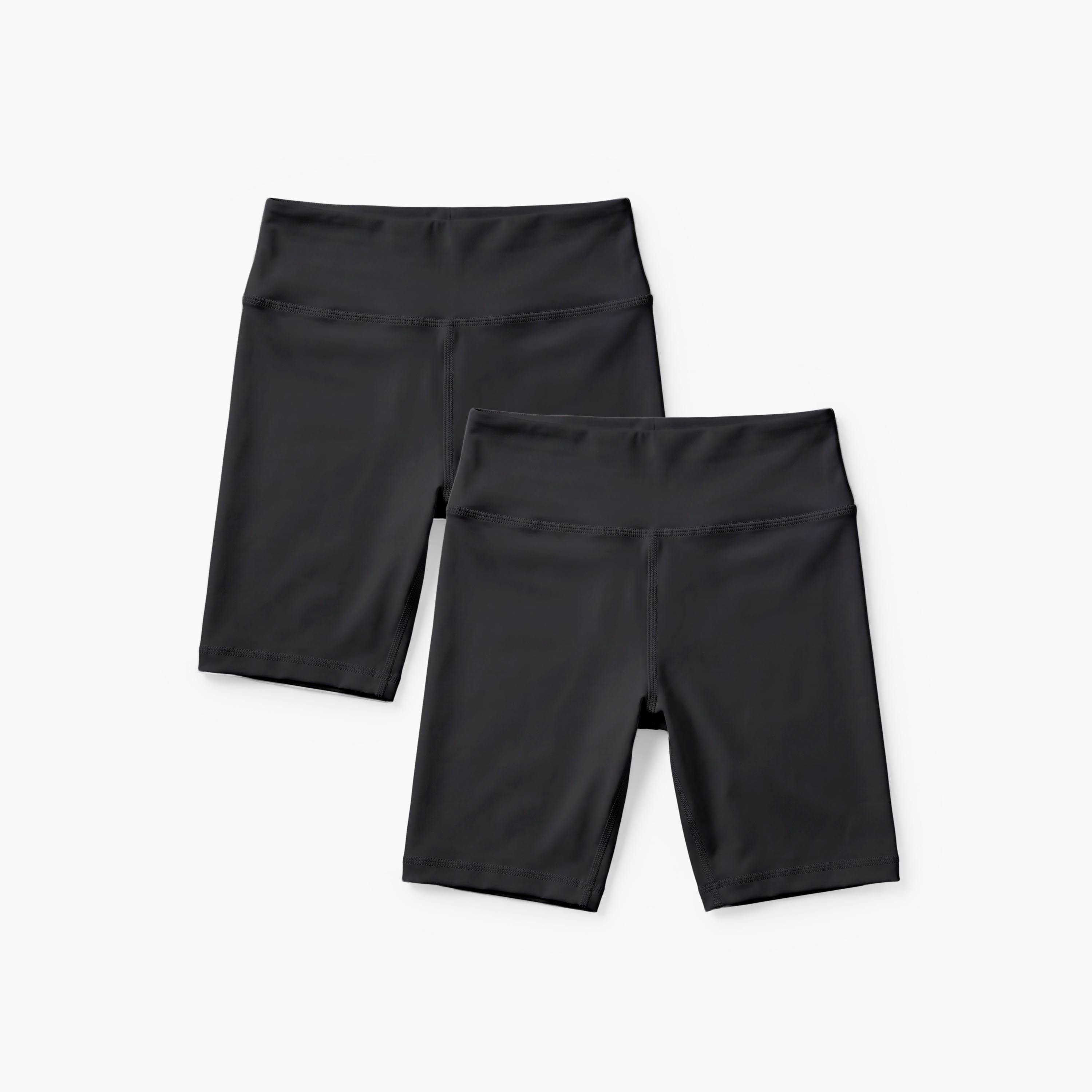 Juniors Knee Length Elasticated Waist Shorts-baby-girls-clothing-bottoms-shorts-image-1
