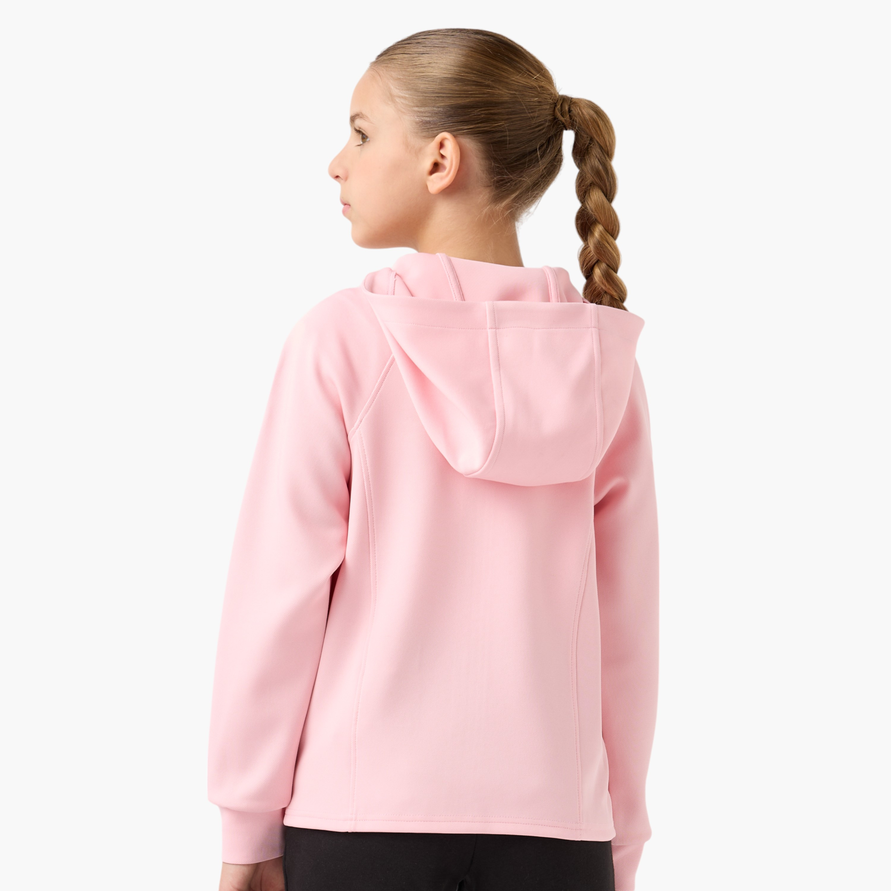 هودي بارز الملمس بسحاب إغلاق وأكمام طويلة من جونيورز-girls-clothing-schoolwear-jacketsandcoats-image-3