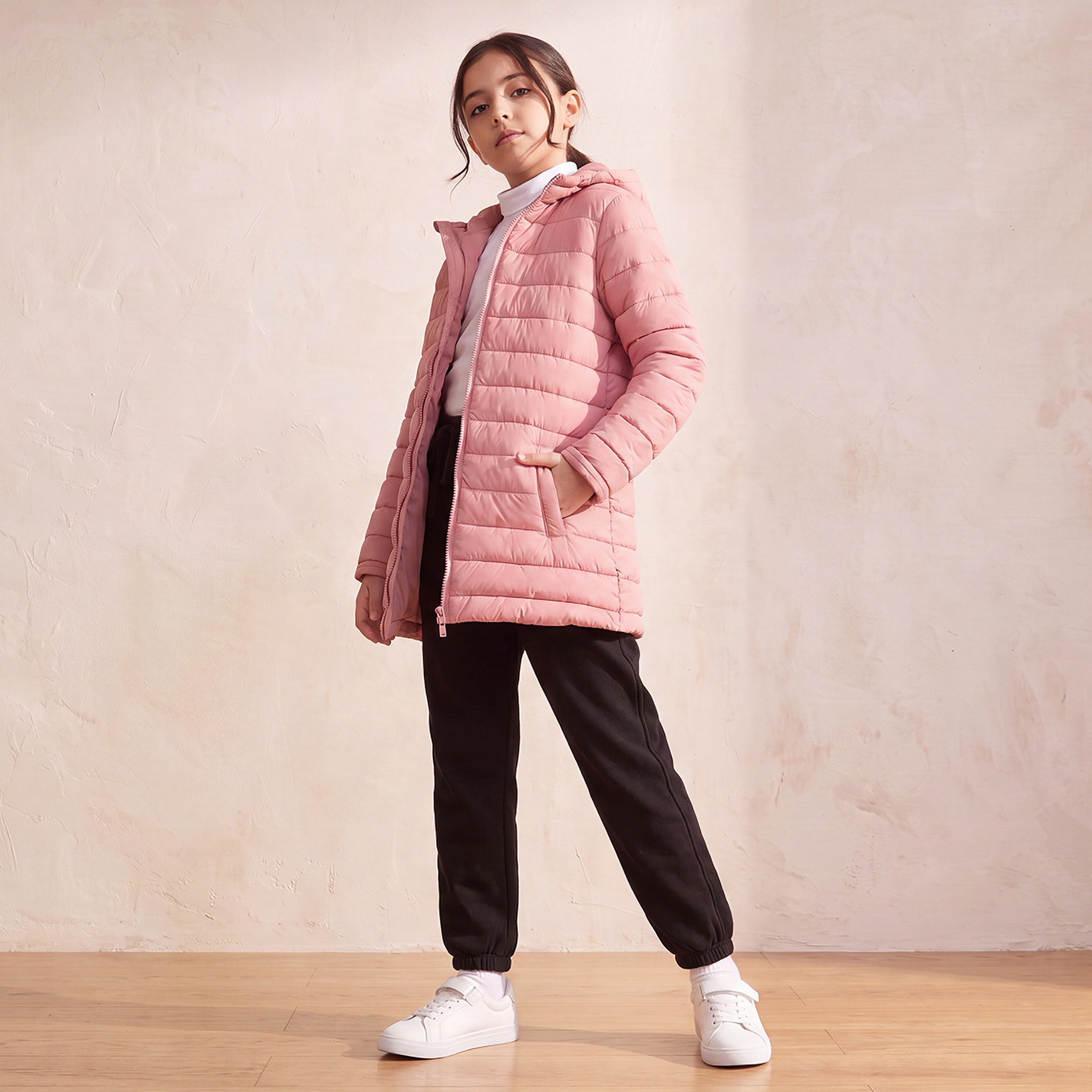 جاكيت مبطن بأكمام طويلة وسحّاب إغلاق من جونيورز-girls-clothing-winterwear-jacketsandcoats-image-5