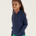 Juniors Solid Sweatshirt with Hood and Pockets-Coats and Jackets-thumbnail-2