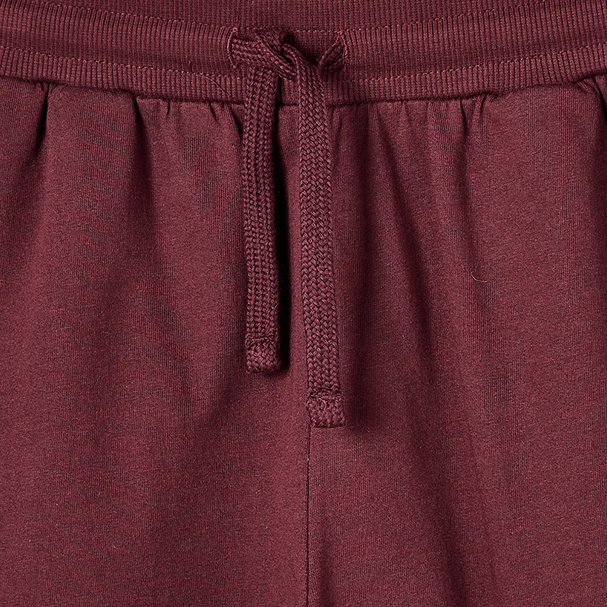 طقم سويت شيرت سادة بقبعة وأكمام طويلة وبنطلون رياضي من جونيورز-girls-clothing-setsandcoords-image-6