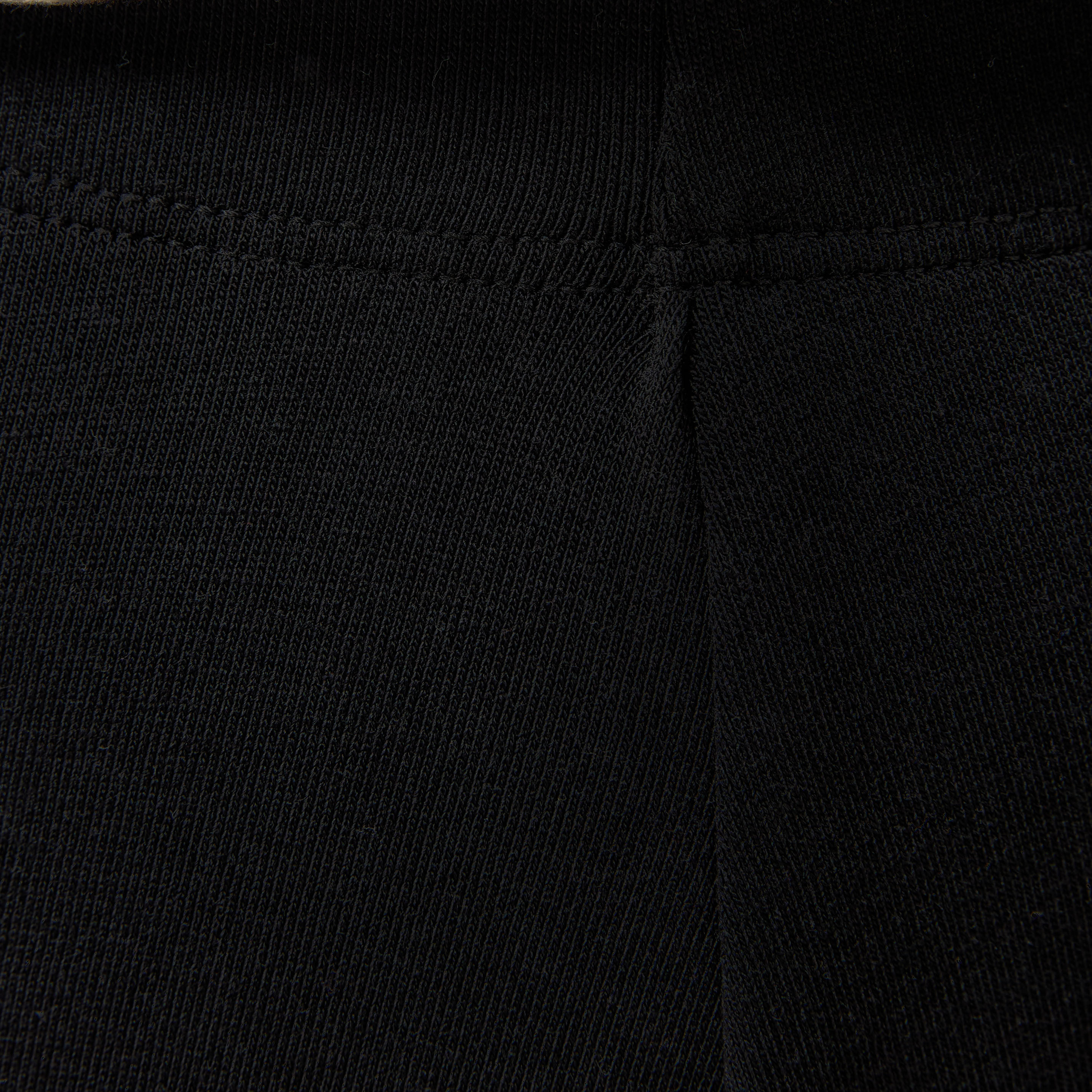 Pack of 2 Juniors Black Cotton School Leggings with Elastic Waistband - Girls-girls-clothing-schoolwear-bottoms-leggings-image-6