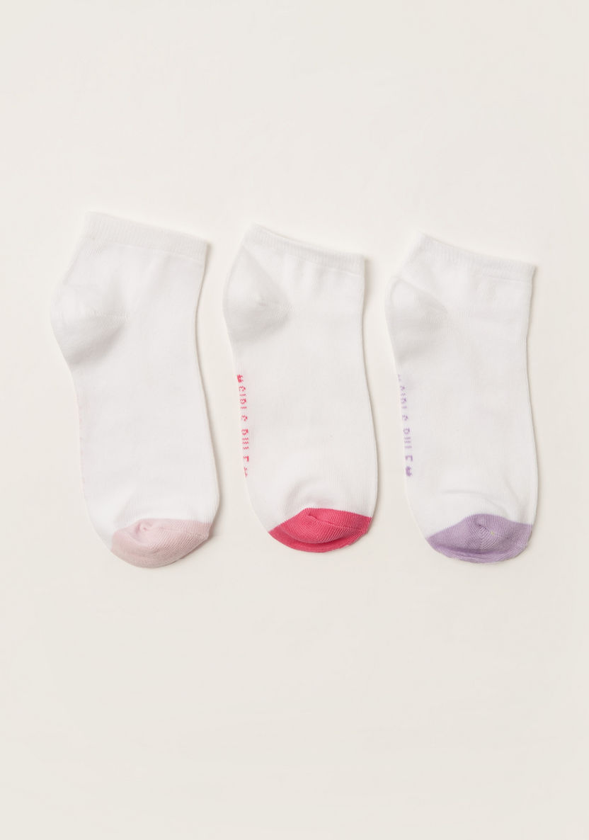 Juniors Assorted Ankle Length Socks - Set of 3-Socks-image-0