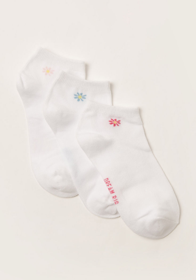 Juniors Assorted Ankle Length Socks - Set of 3-Socks-image-1