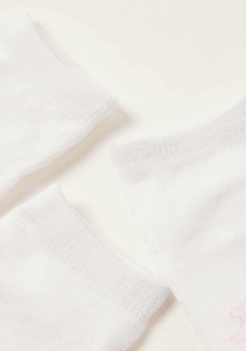 Juniors Unicorn Print Socks - Set of 3-Socks-image-2