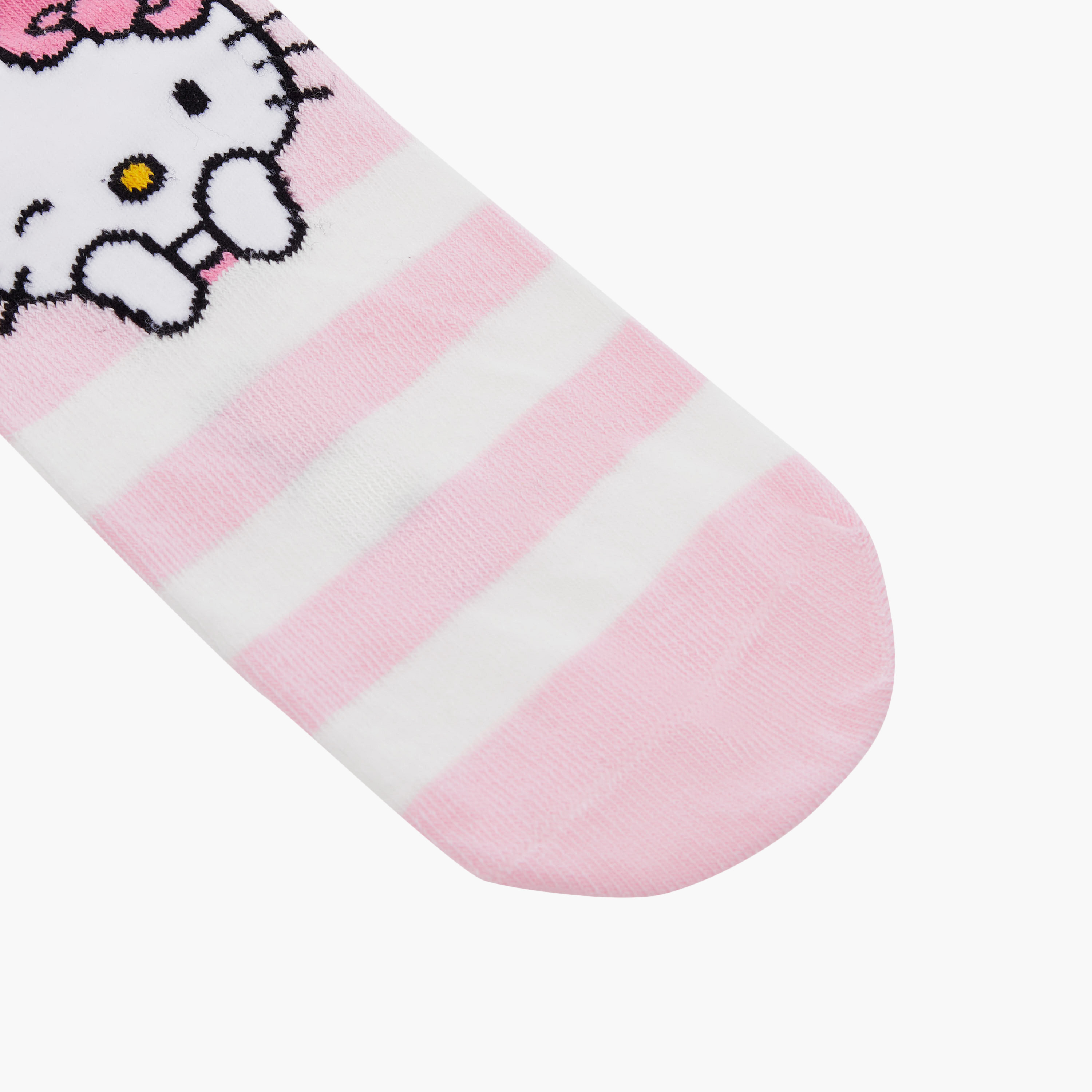 Sanrio Girls Socks with Hello Kitty Print - Set of 5-girls-accessories-socks-image-3