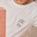 Sanrio Hello Kitty Print T-shirt with Crew Neck and Short Sleeves-Tops-thumbnailMobile-2