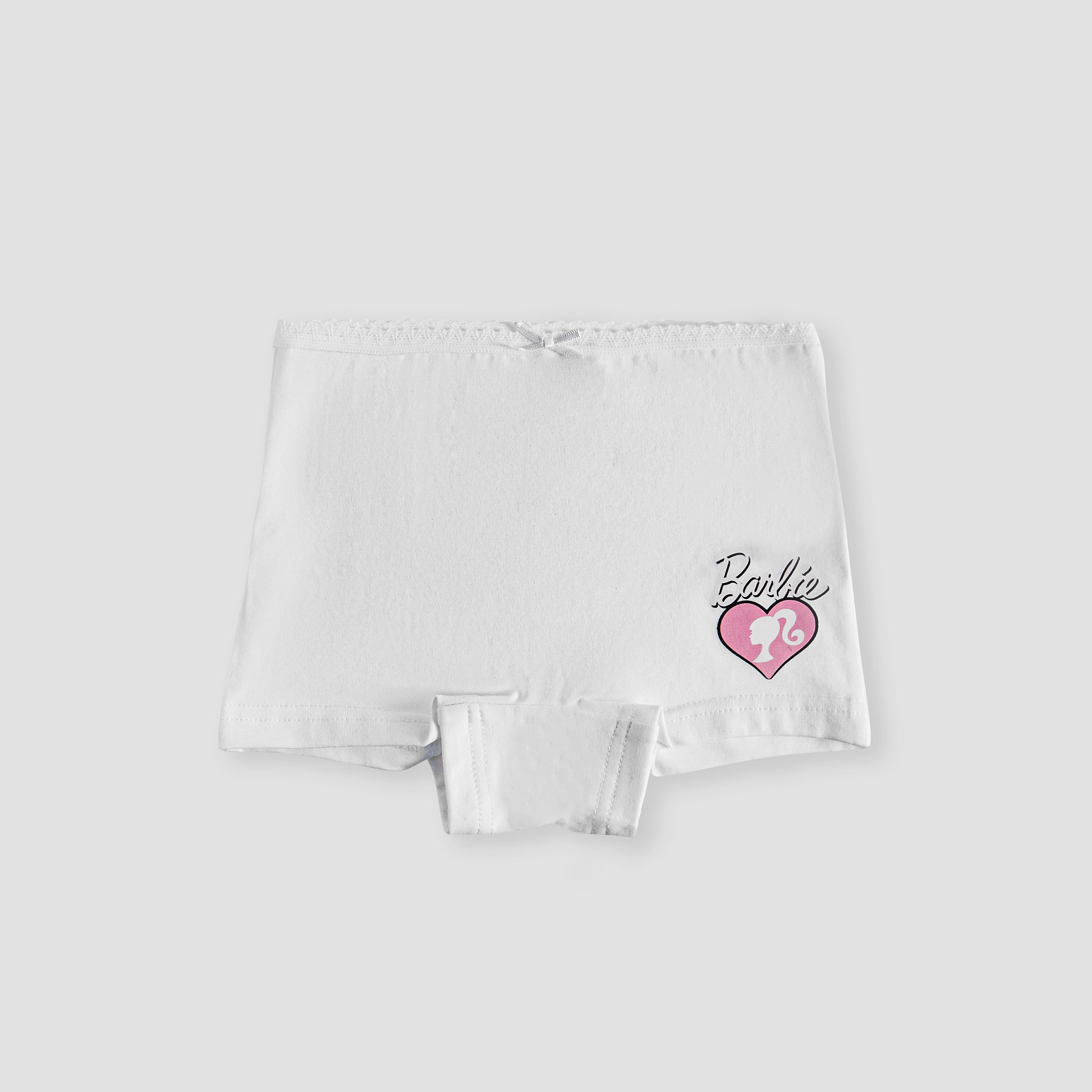 Barbie Print Briefs with Elasticated Waistband - Set of 3-baby-girls-clothing-innerwear-image-4