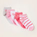 Barbie Print Ankle Length Socks - Set of 5-Socks-thumbnailMobile-1