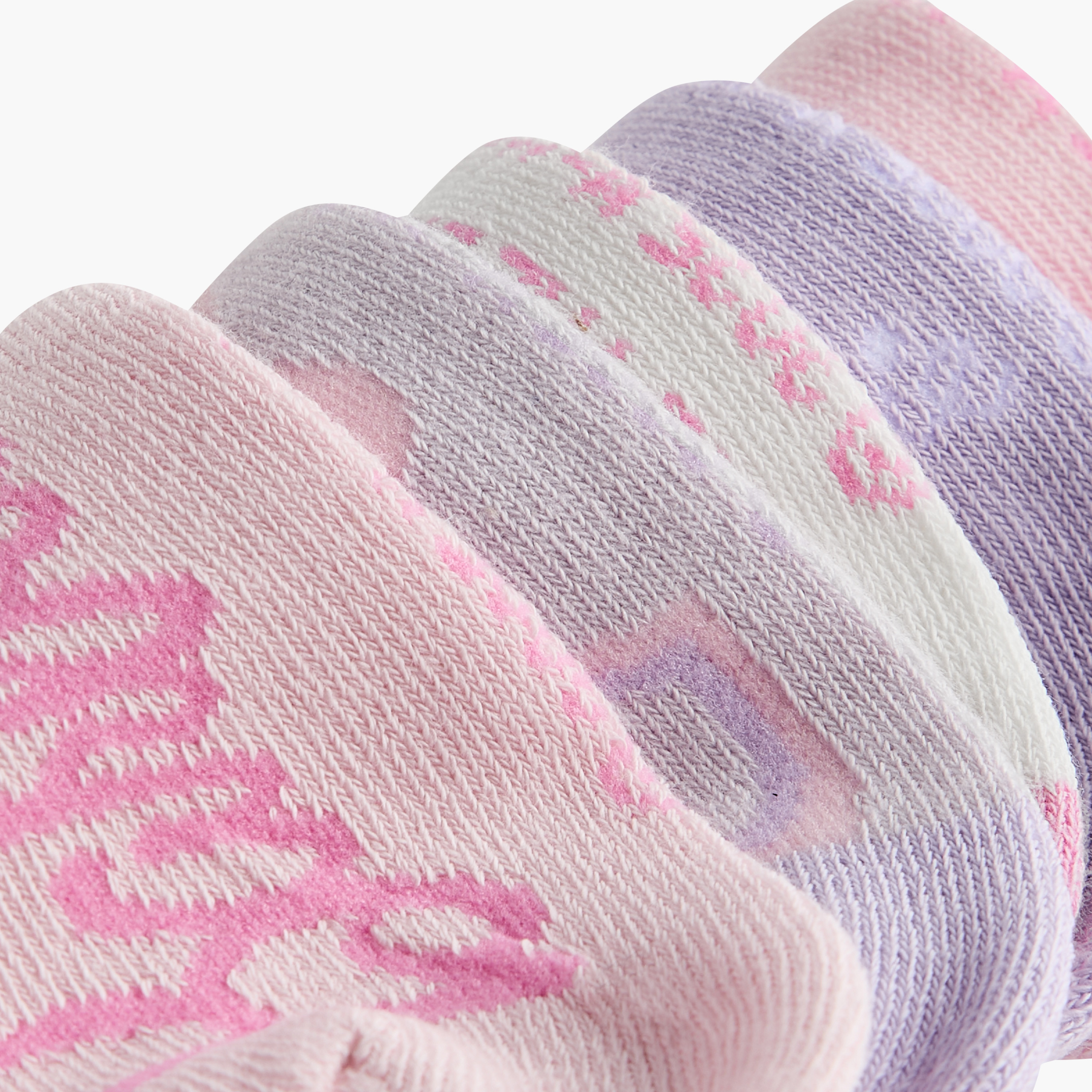 Barbie Print Ankle Length Socks - Set of 5-girls-accessories-socks-image-4