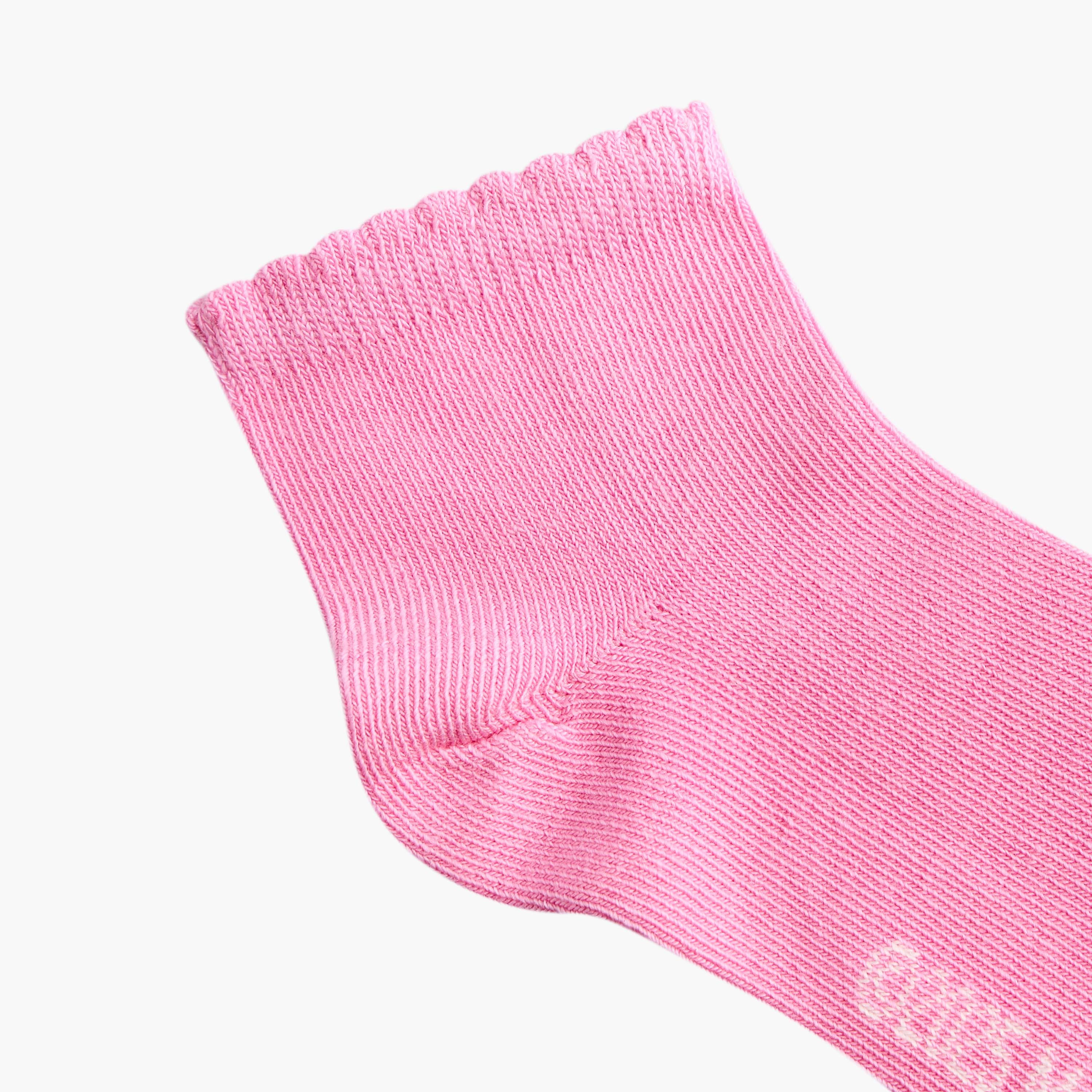 Barbie Print Ankle Length Socks - Set of 6-girls-accessories-socks-image-3