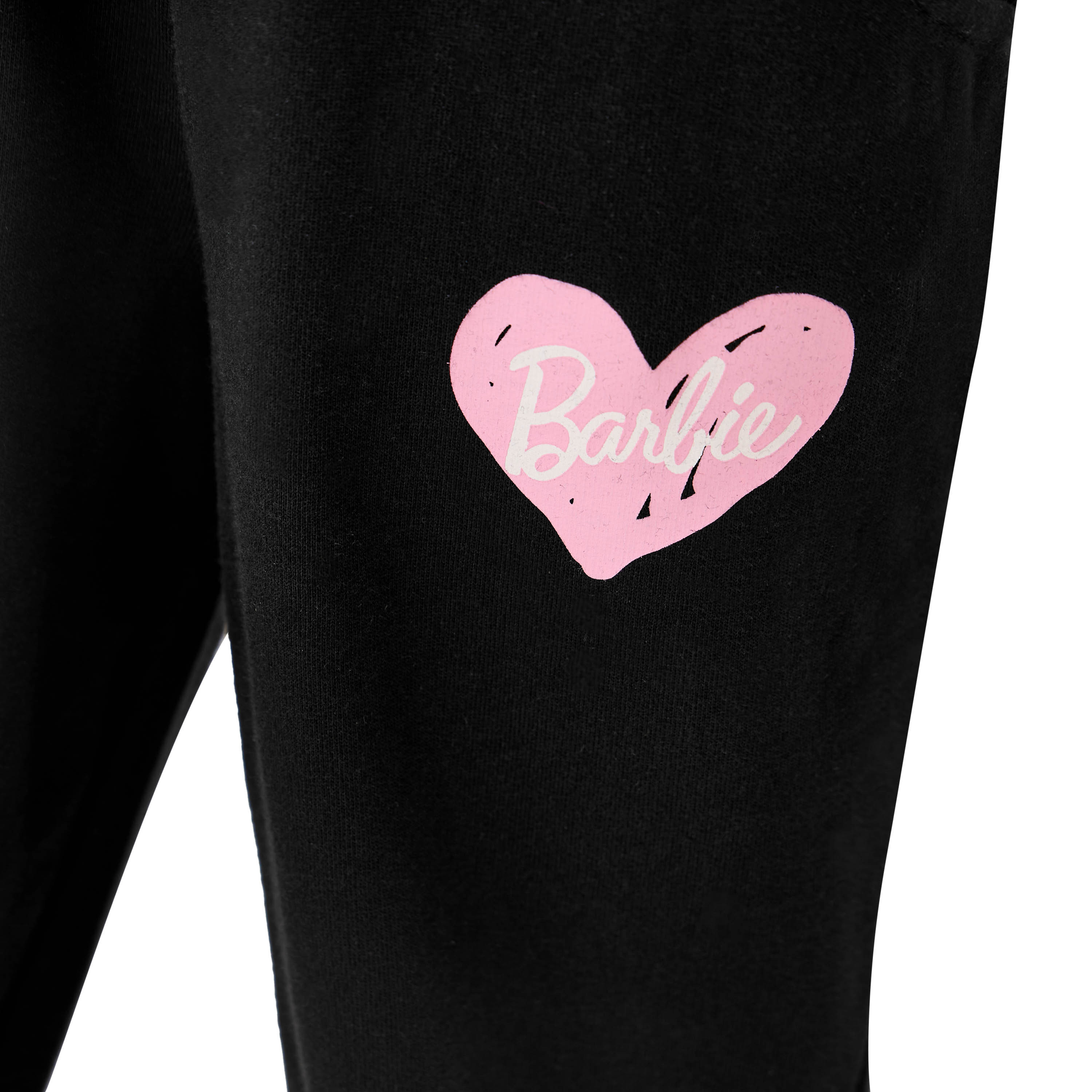 Barbie Print Joggers with Drawstring Closure and Pockets-girls-clothing-schoolwear-bottoms-joggers-image-5