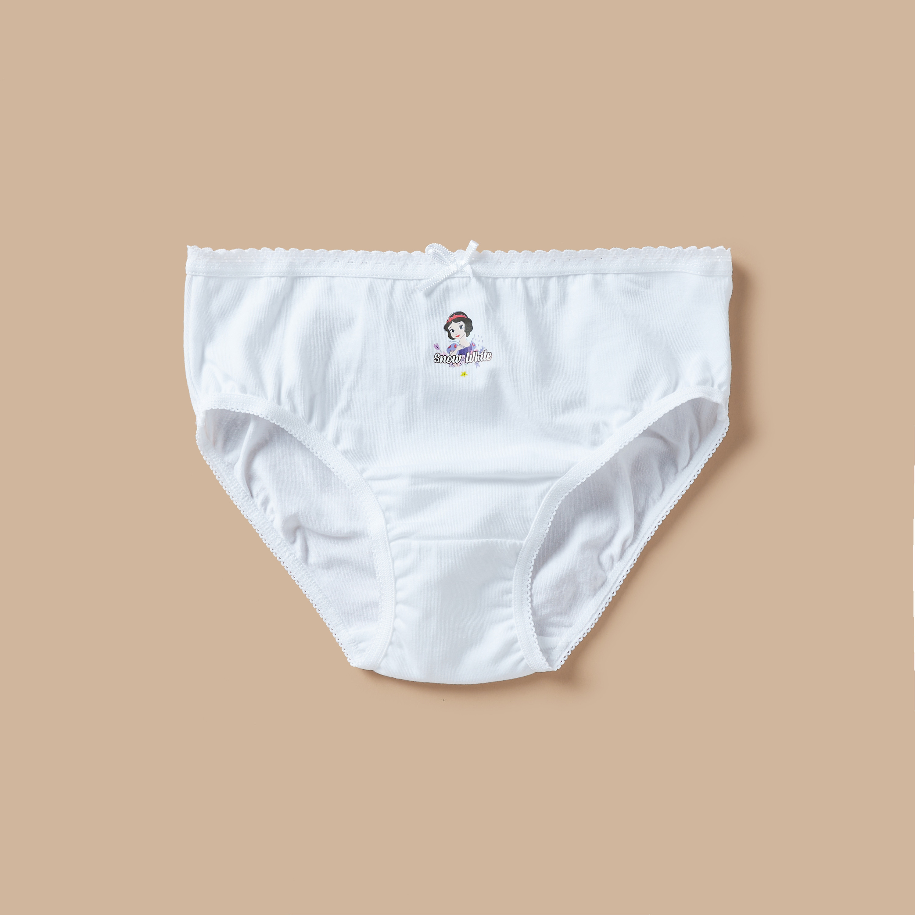 سراويل داخلية بتفاصيل فيونكة وطبعات برينسس من ديزني - طقم من 7 قطع-girls-clothing-multipacks-image-2