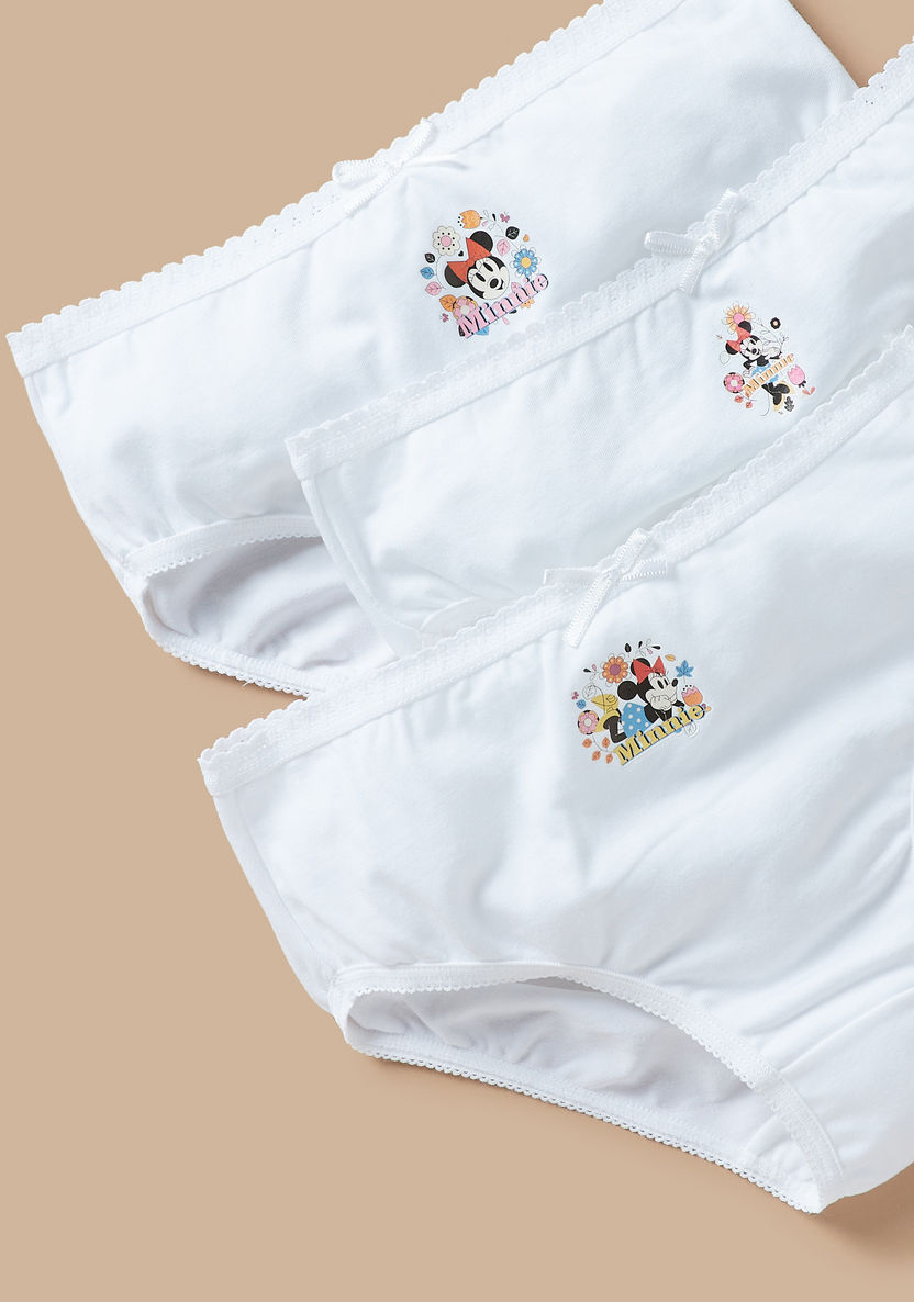 Disney Minnie Mouse Print Briefs - Set of 3-Innerwear-image-4