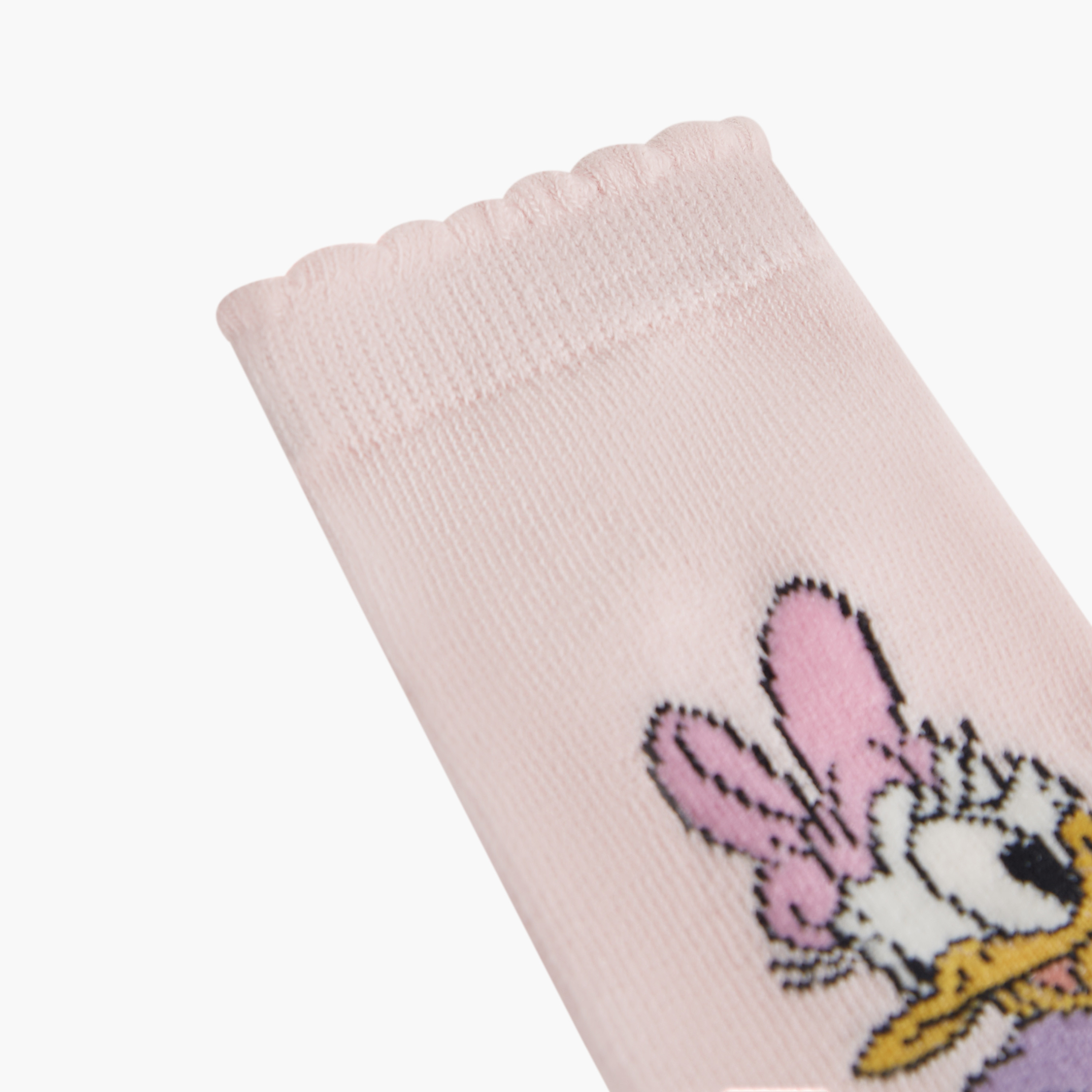 Disney Minnie Mouse and Daisy Duck Print Socks - Set of 6-girls-accessories-socks-image-4
