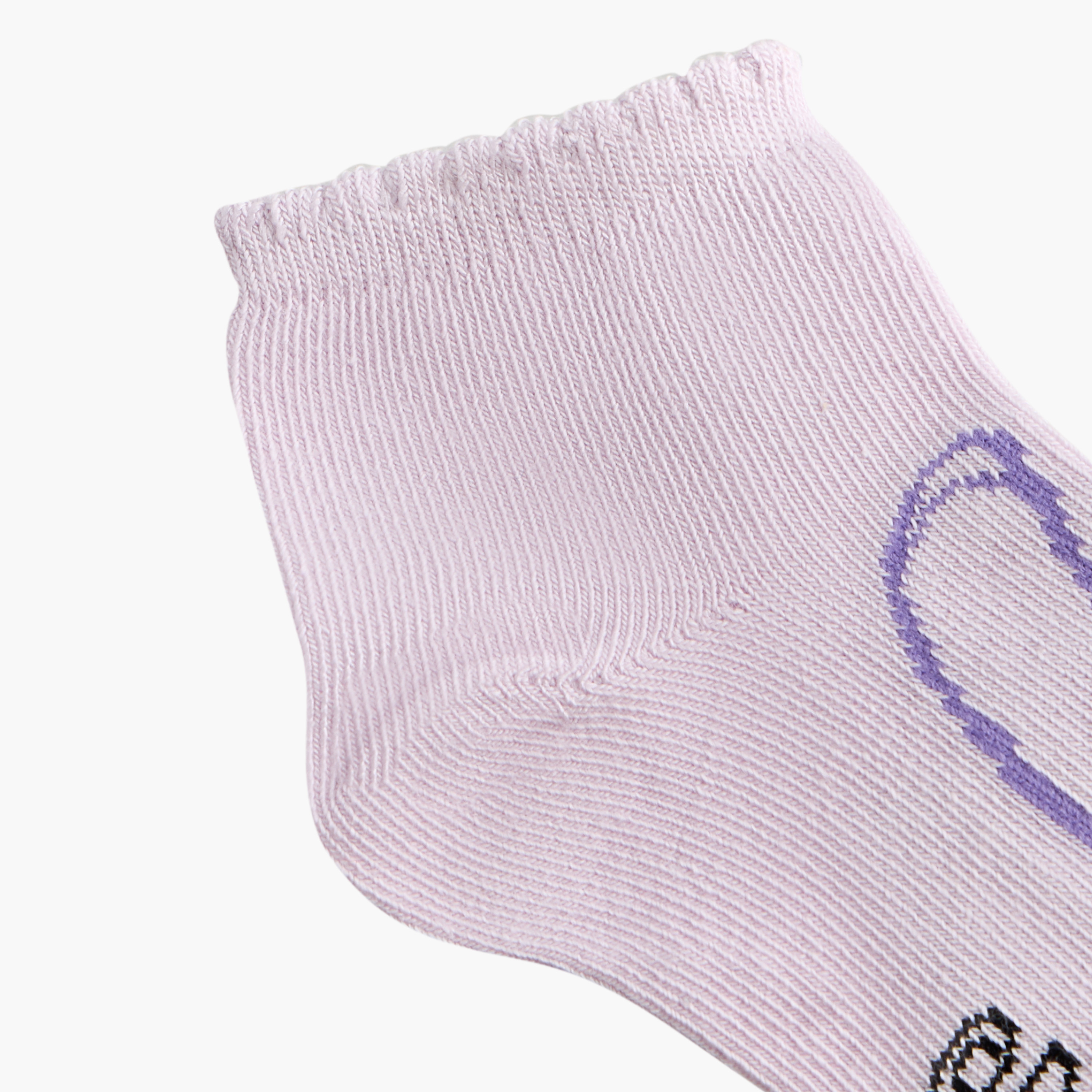 Disney Lilo and Stitch Print Ankle Length Socks - Set of 5-girls-accessories-socks-image-3
