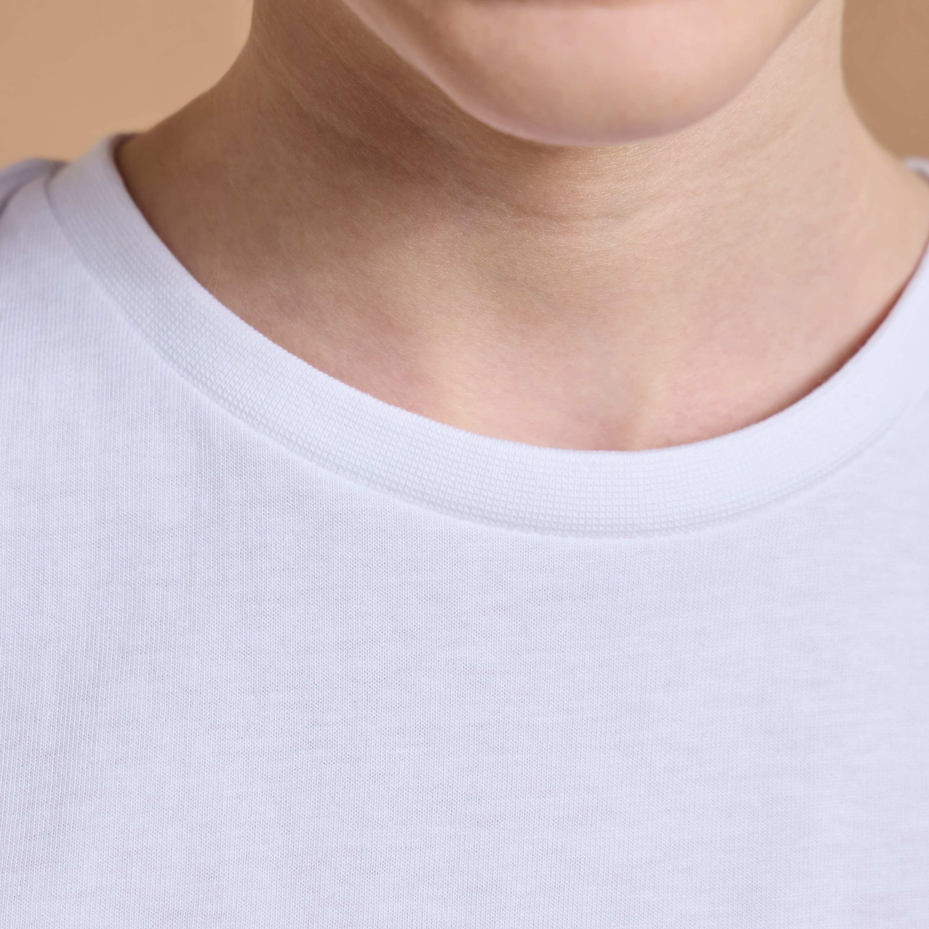 Stitch Print Crew Neck T-shirt-girls-clothing-tshirts-image-5