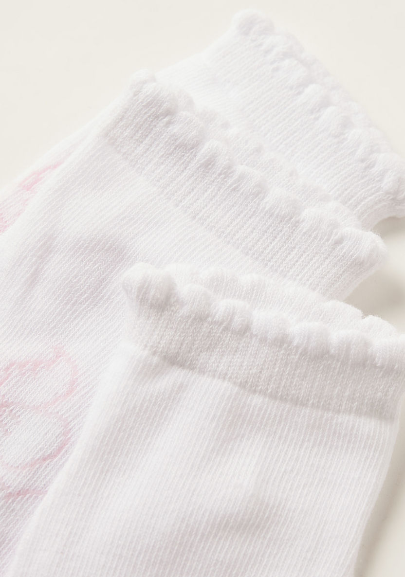 Disney Marie Print Socks - Set of 3-Socks-image-3
