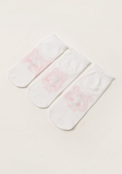 L.O.L. Surprise! Texture Ankle Length Socks - Set of 3-Socks-image-1