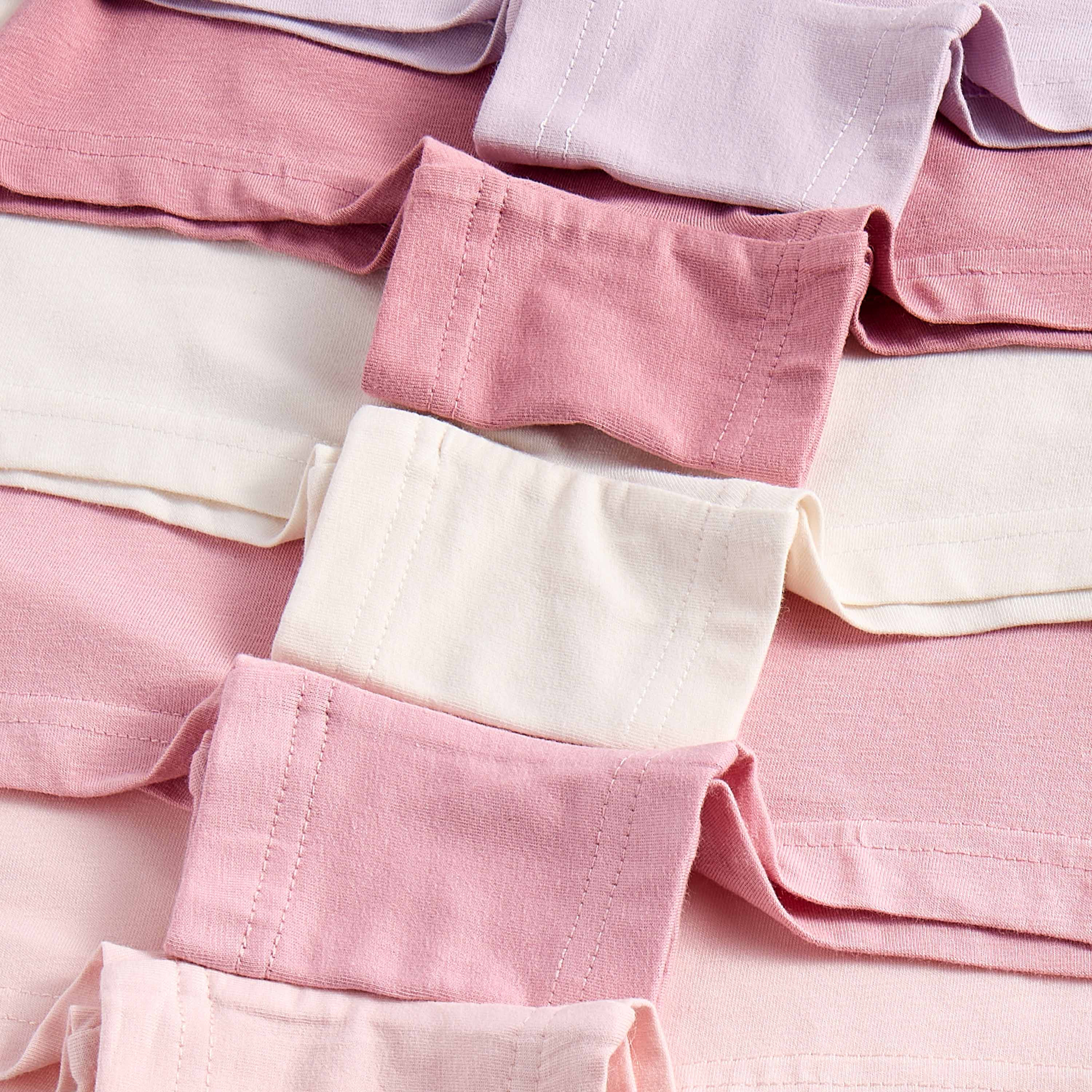 طقم سراويل داخلية سادة 5 قطع بخصر مطّاطي من جونيورز-girls-clothing-multipacks-image-2