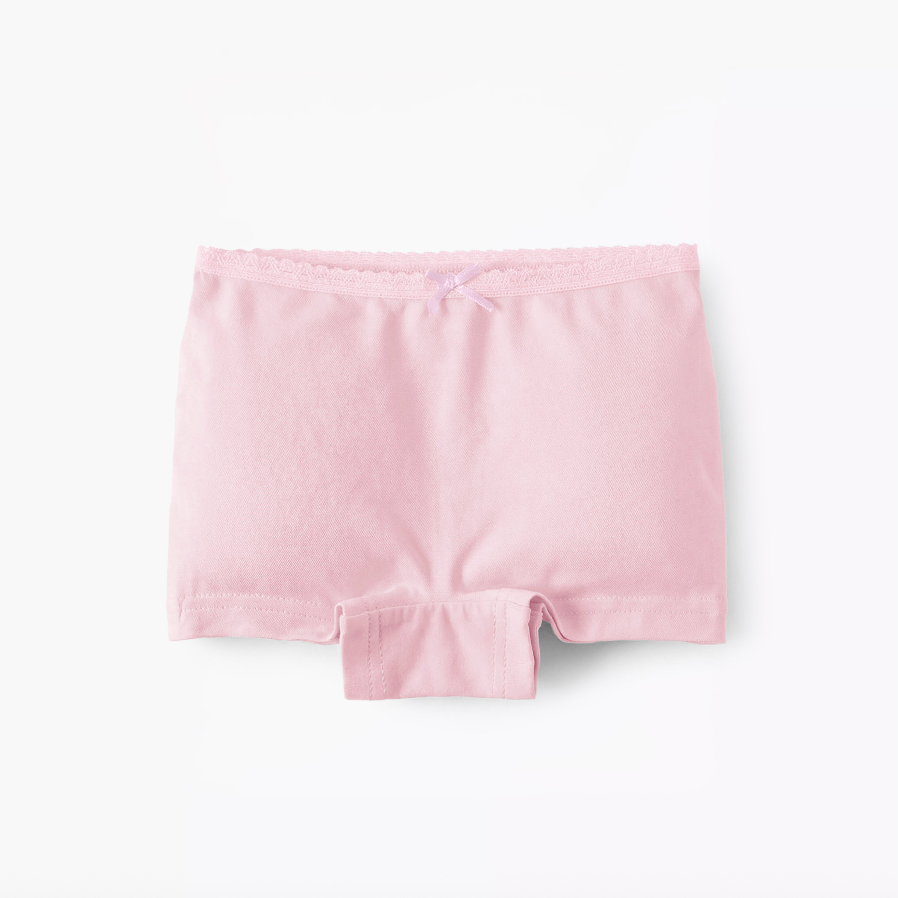 Juniors Solid Briefs with Elasticated Waistband - Set of 5-girls-clothing-multipacks-image-2